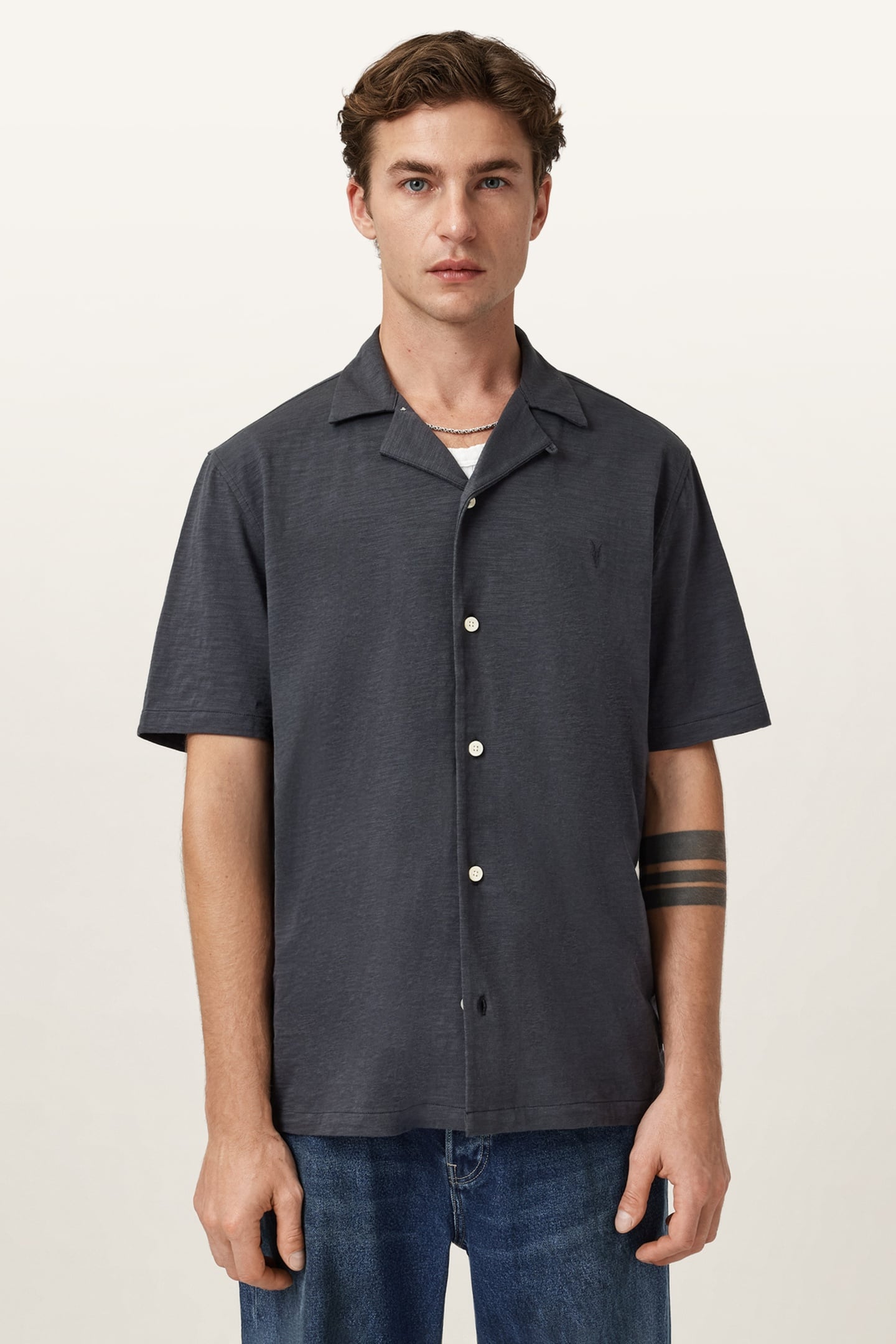 ROBSON SS SHIRT PHANTOM BLUE 2