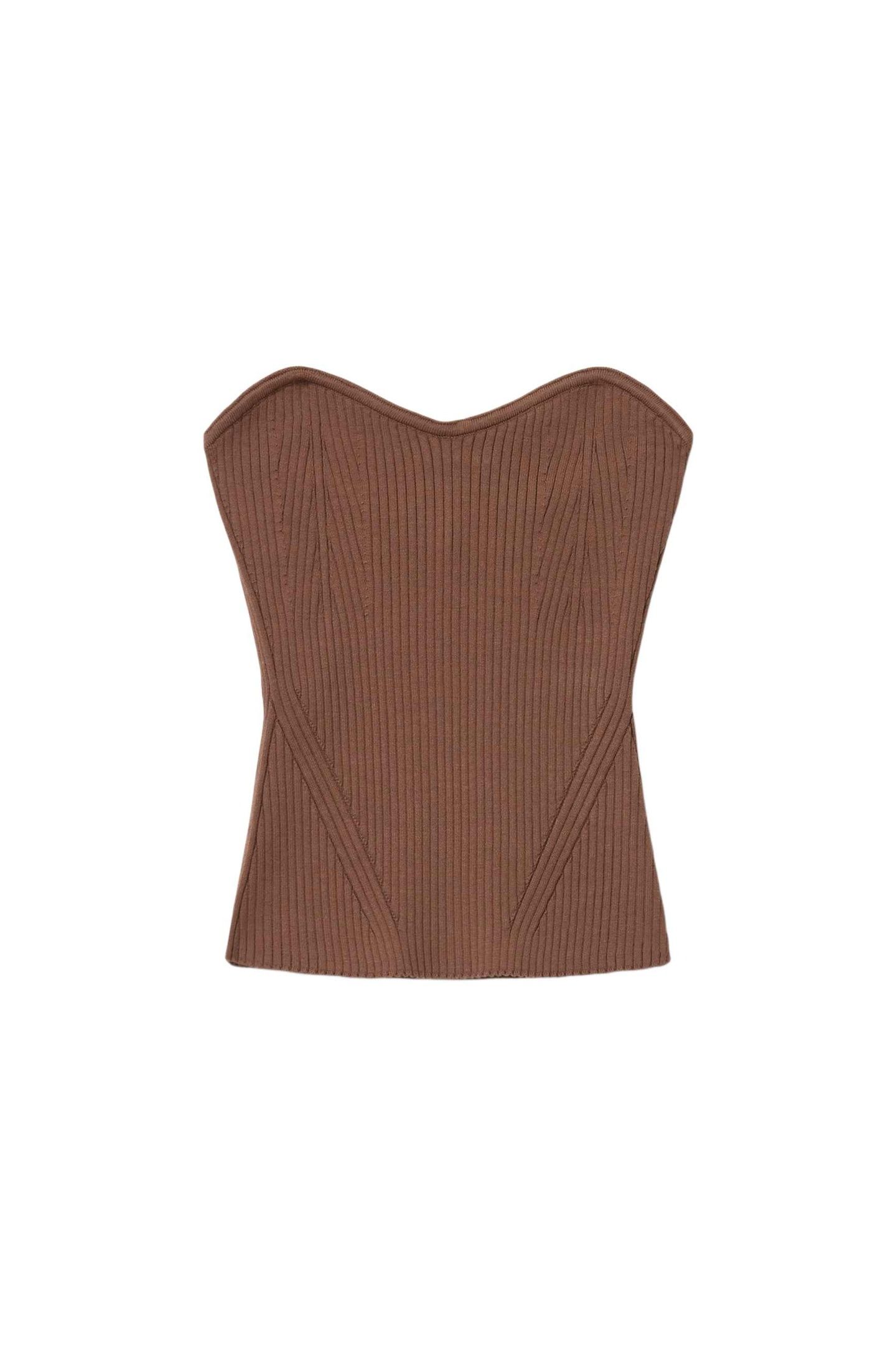 CRUZ BANDEAU TOP PENNY BROWN 4