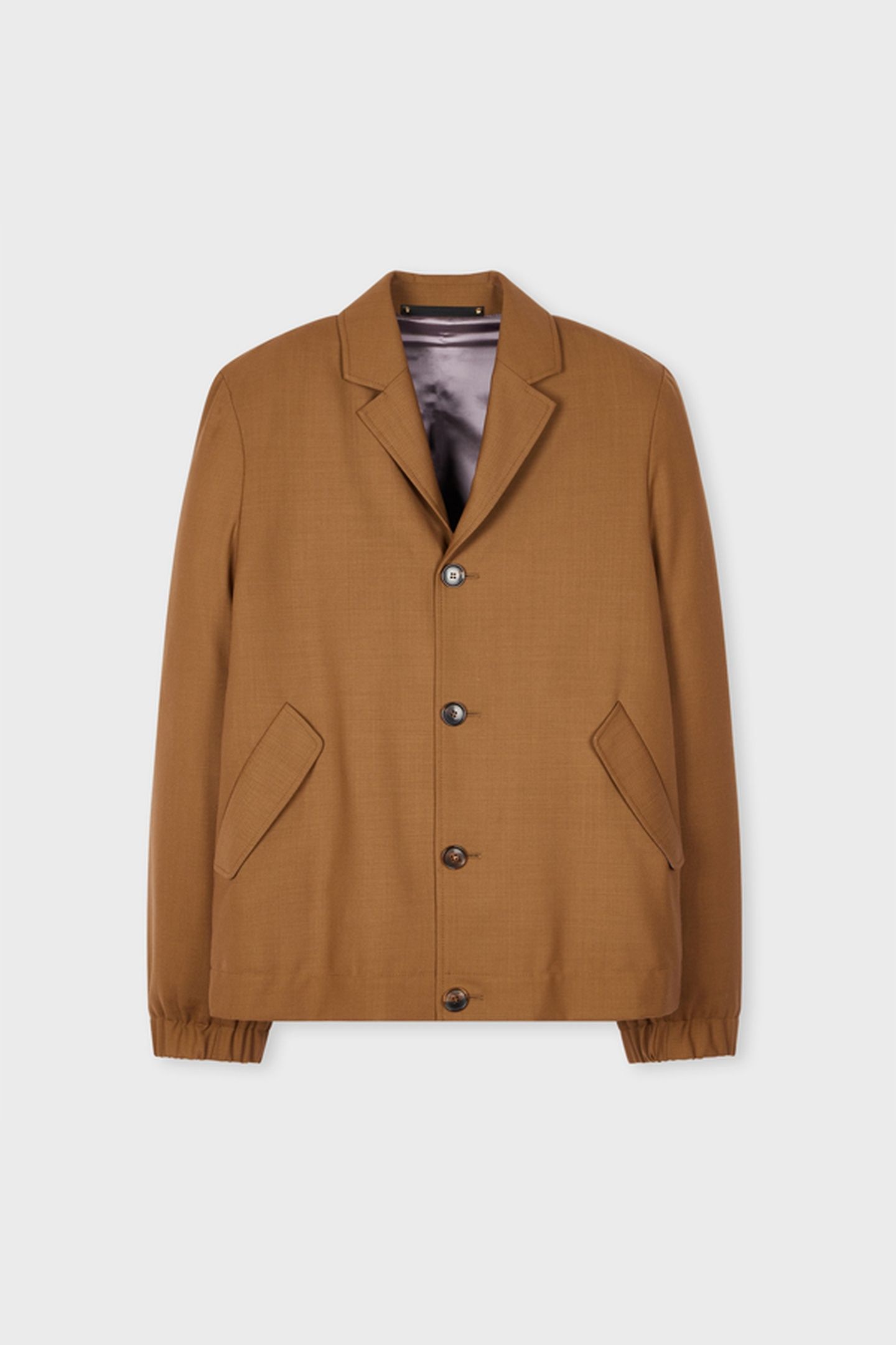 MENS CASUAL FIT JACKET CAMEL 4