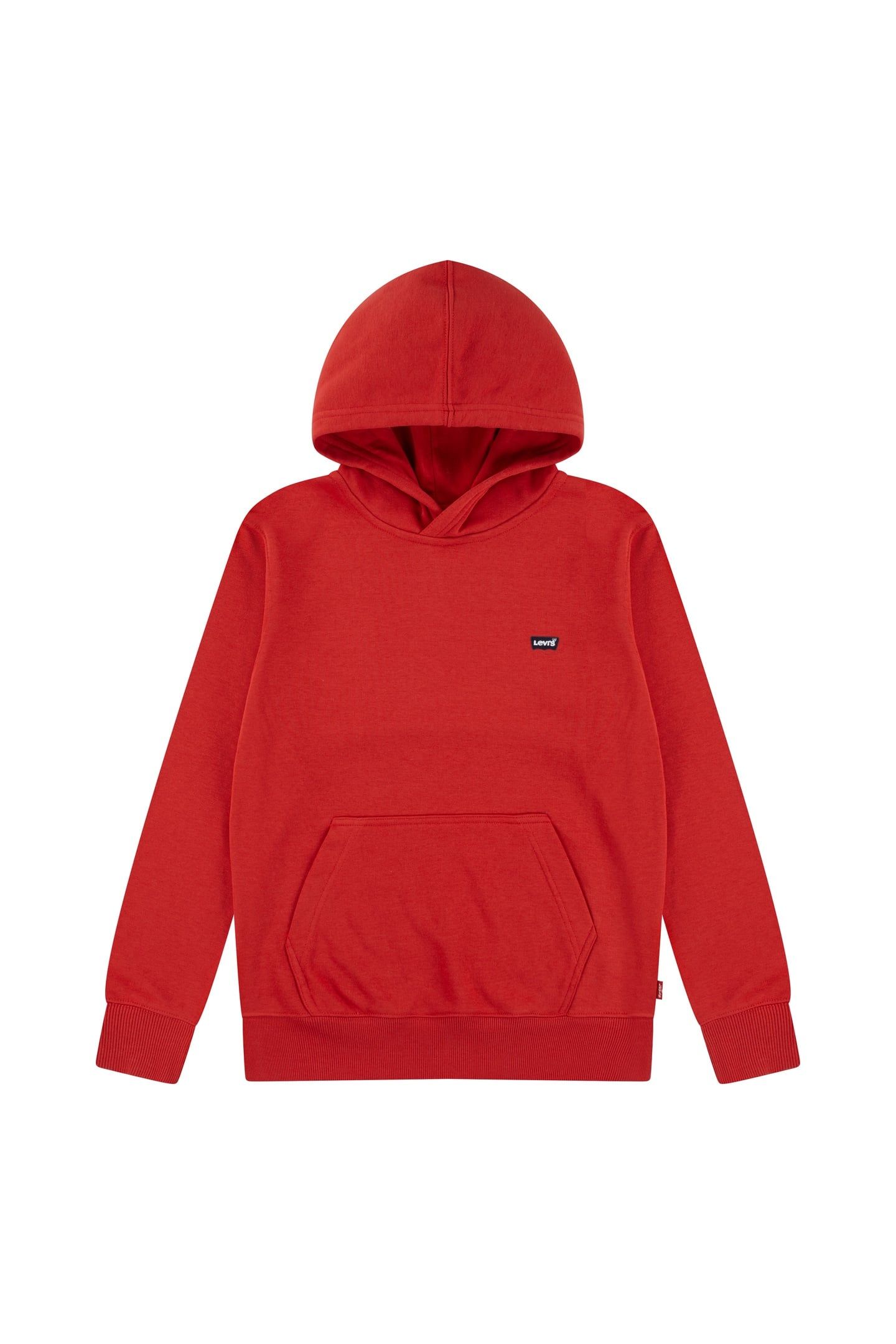 BOYS MINI BATWING PULL OVER HOODIE POMPEIAN RED 1