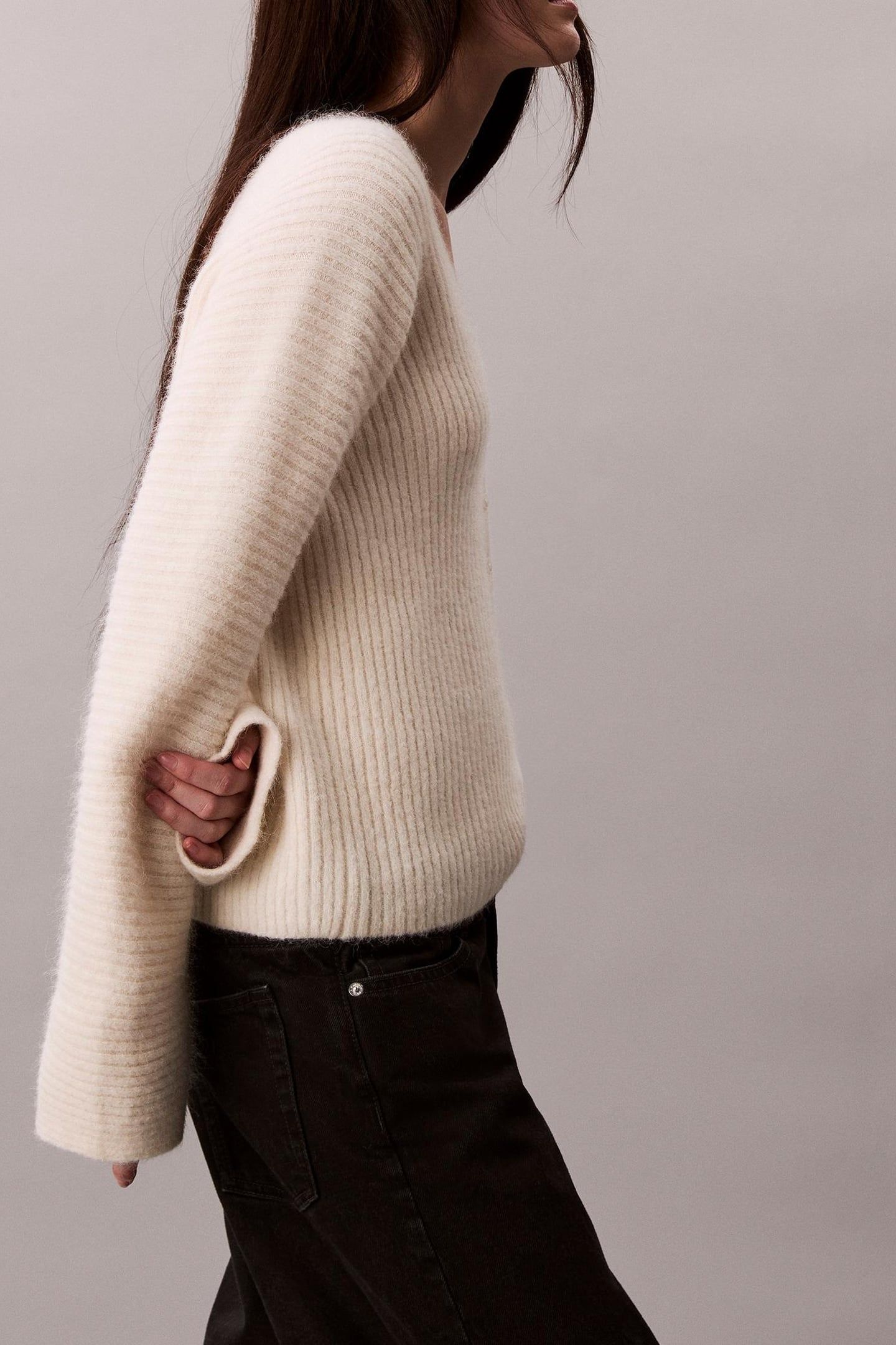 LONG SLEEVE BUTTON BRILLIANT WHITE 5