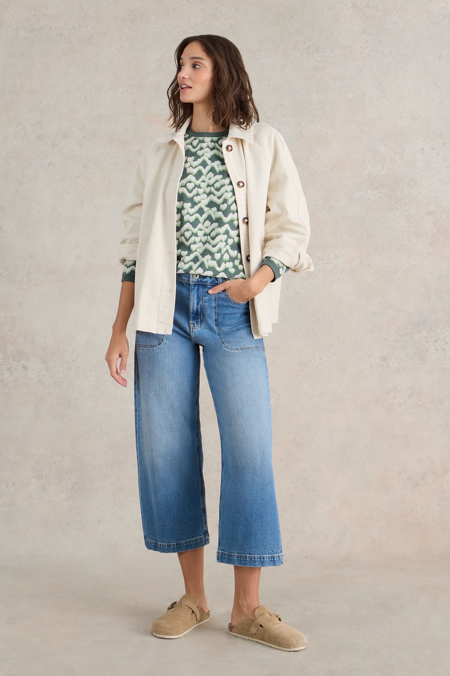 CLARA LS TEE TEAL PRINT 3