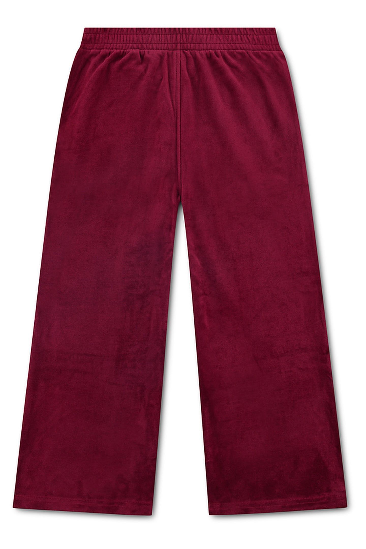 GIRLS VELOUR WIDE LEG PANT RHODODENDRON LEVIS 2