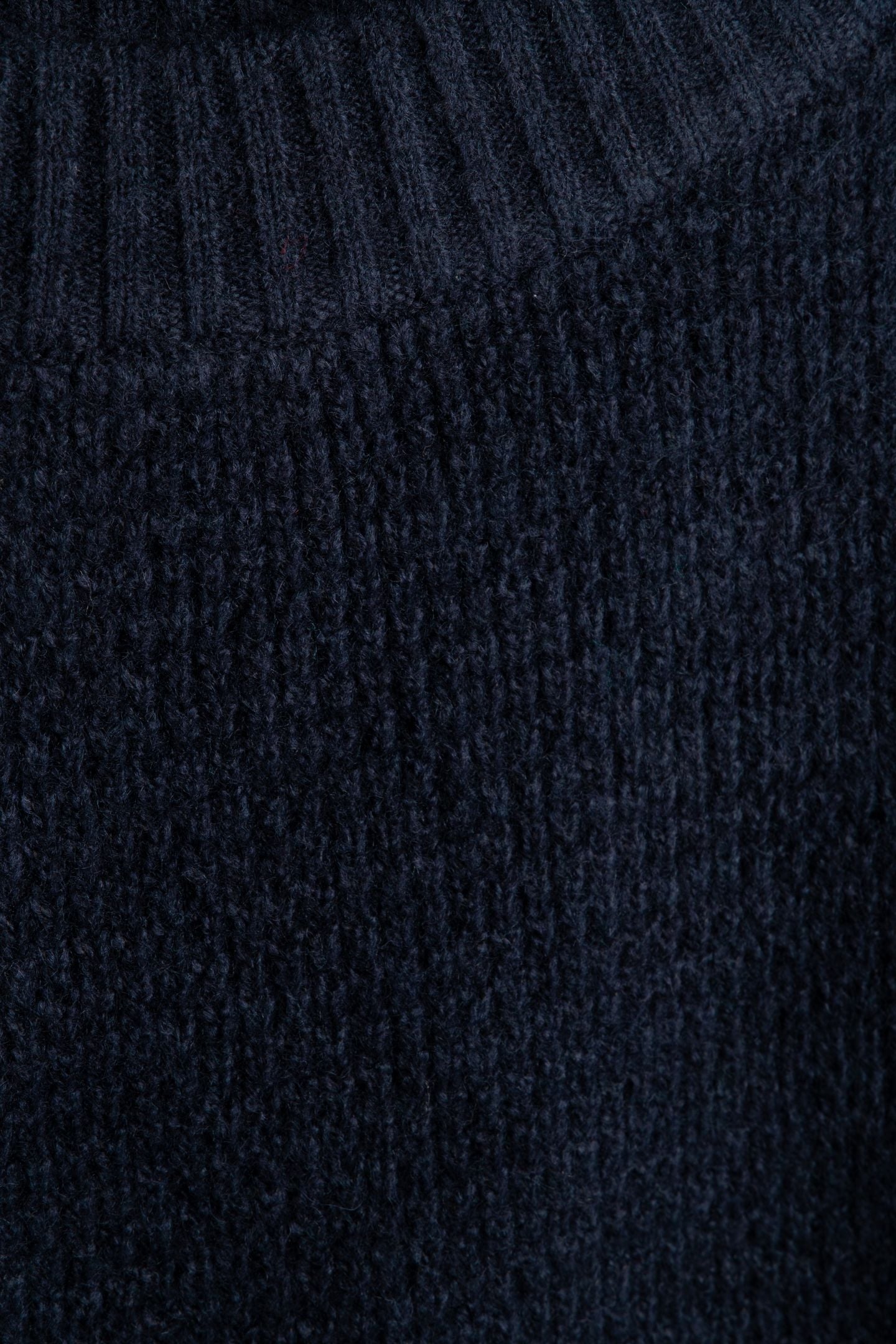 RAGLAN CREW NECK WAFFLE STITCH PULLOVER SKY CAPTAIN 4