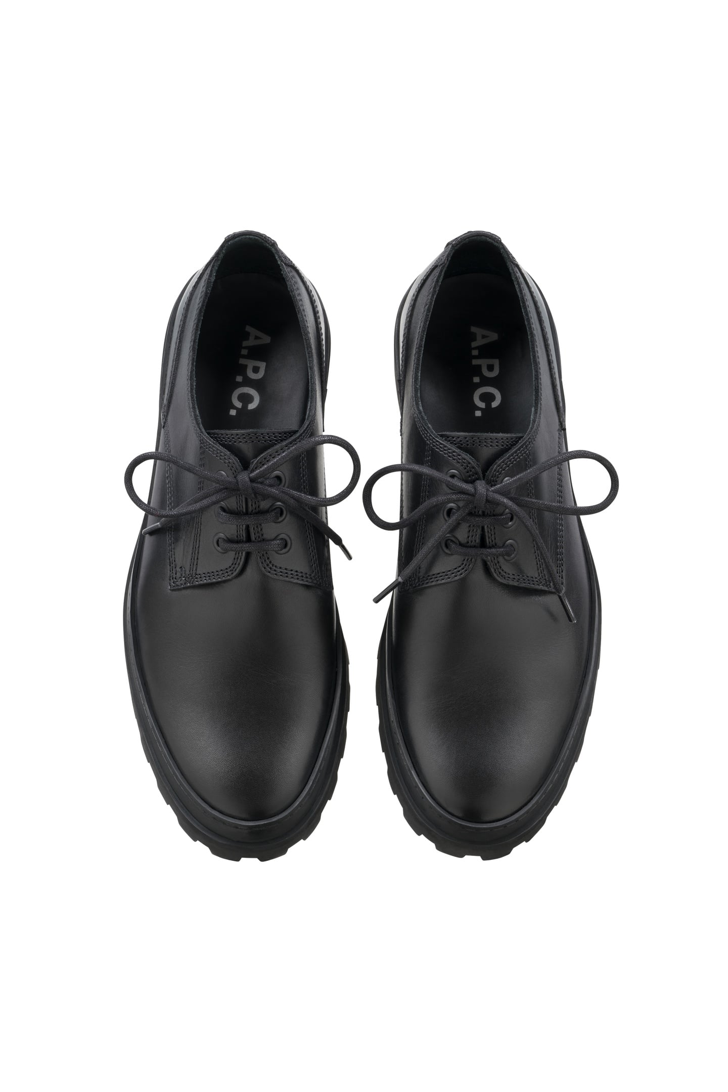 UNISEX DERBY SHOES CLEM BLACK 2