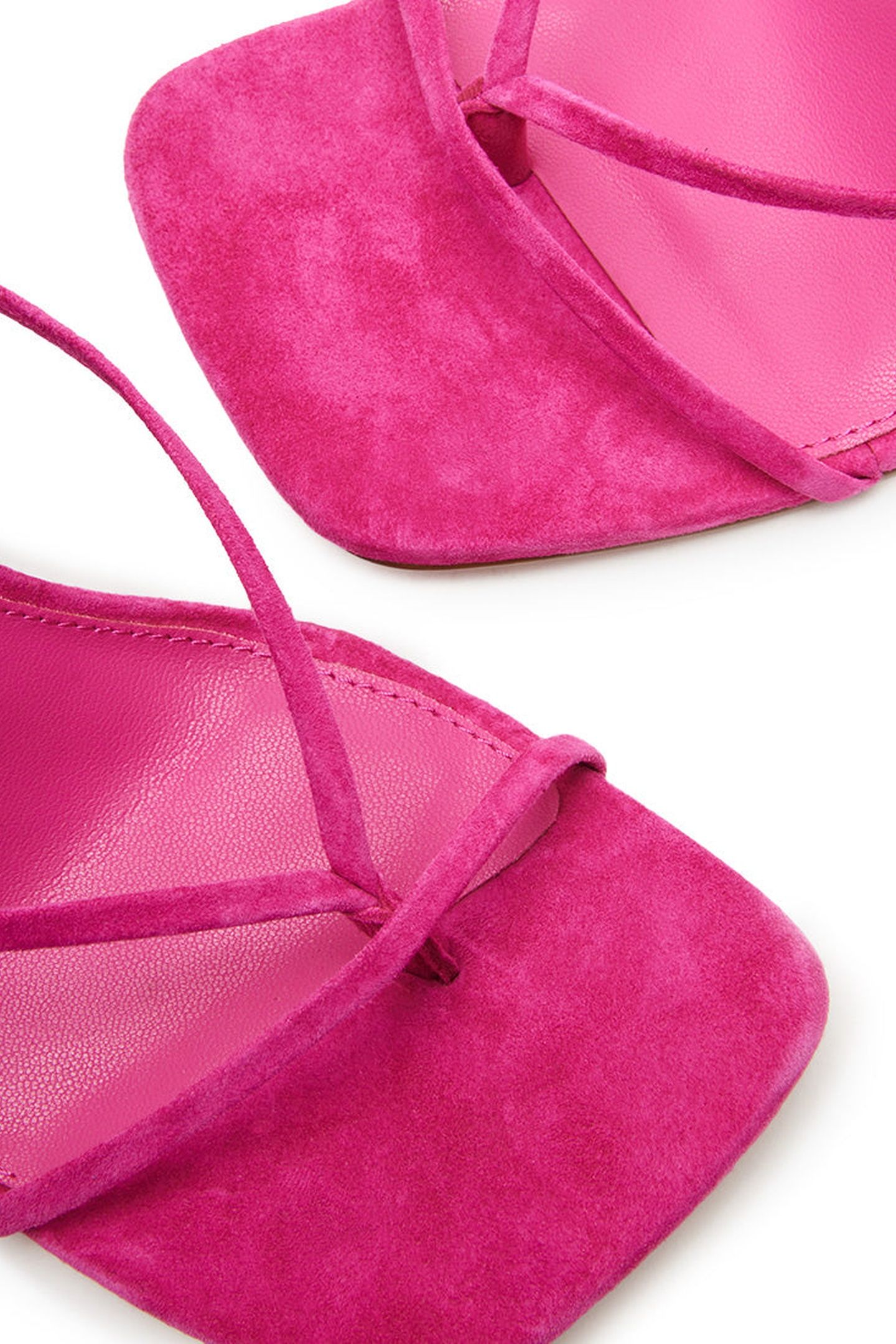 ANNIE SANDALS PNK SUEDE 6
