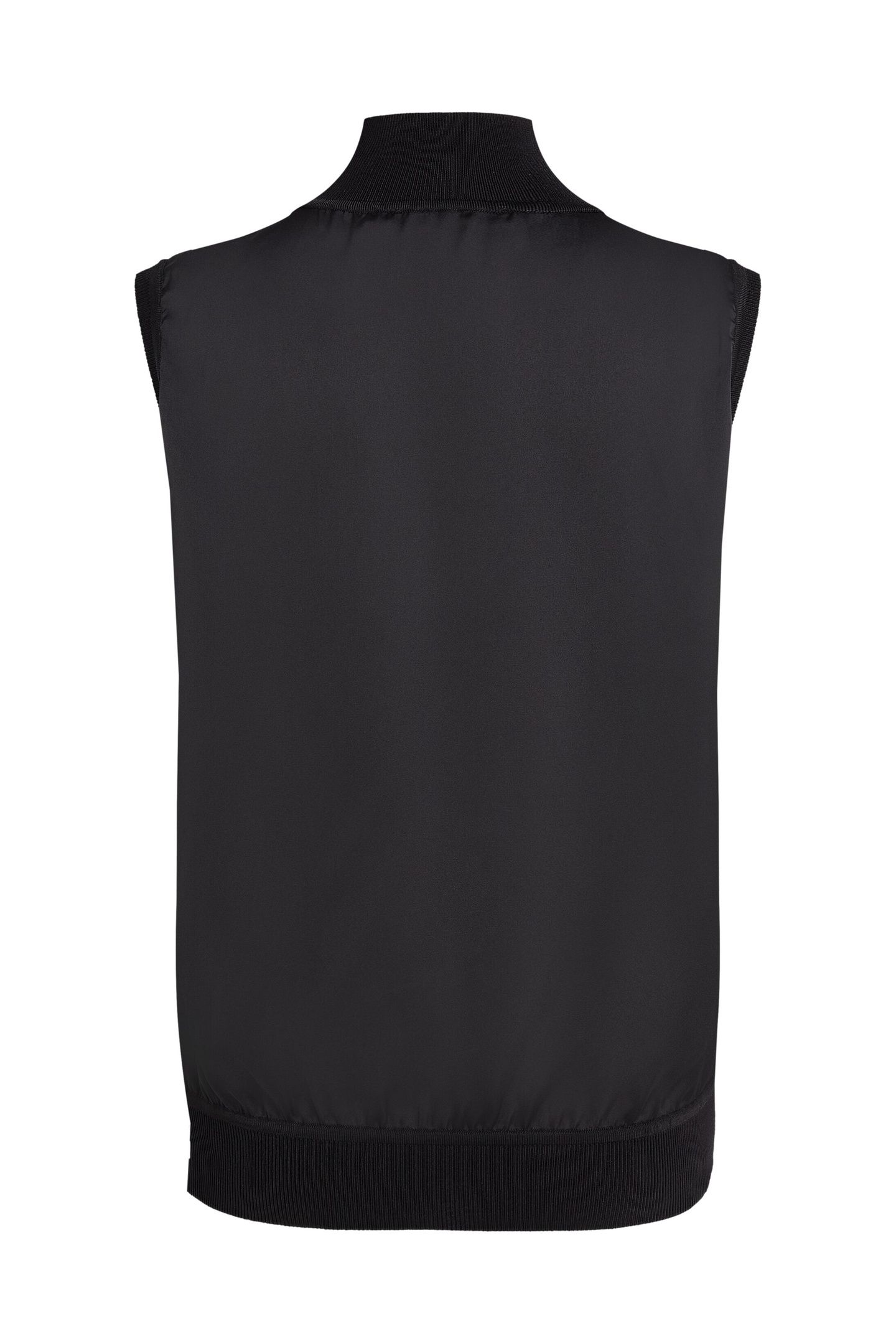 SATIN TANK TOP BLACK 4