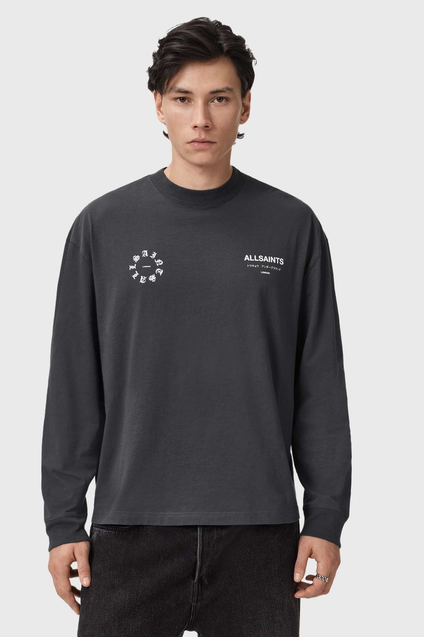 KINDRED LS CREW WASHED BLACK 2