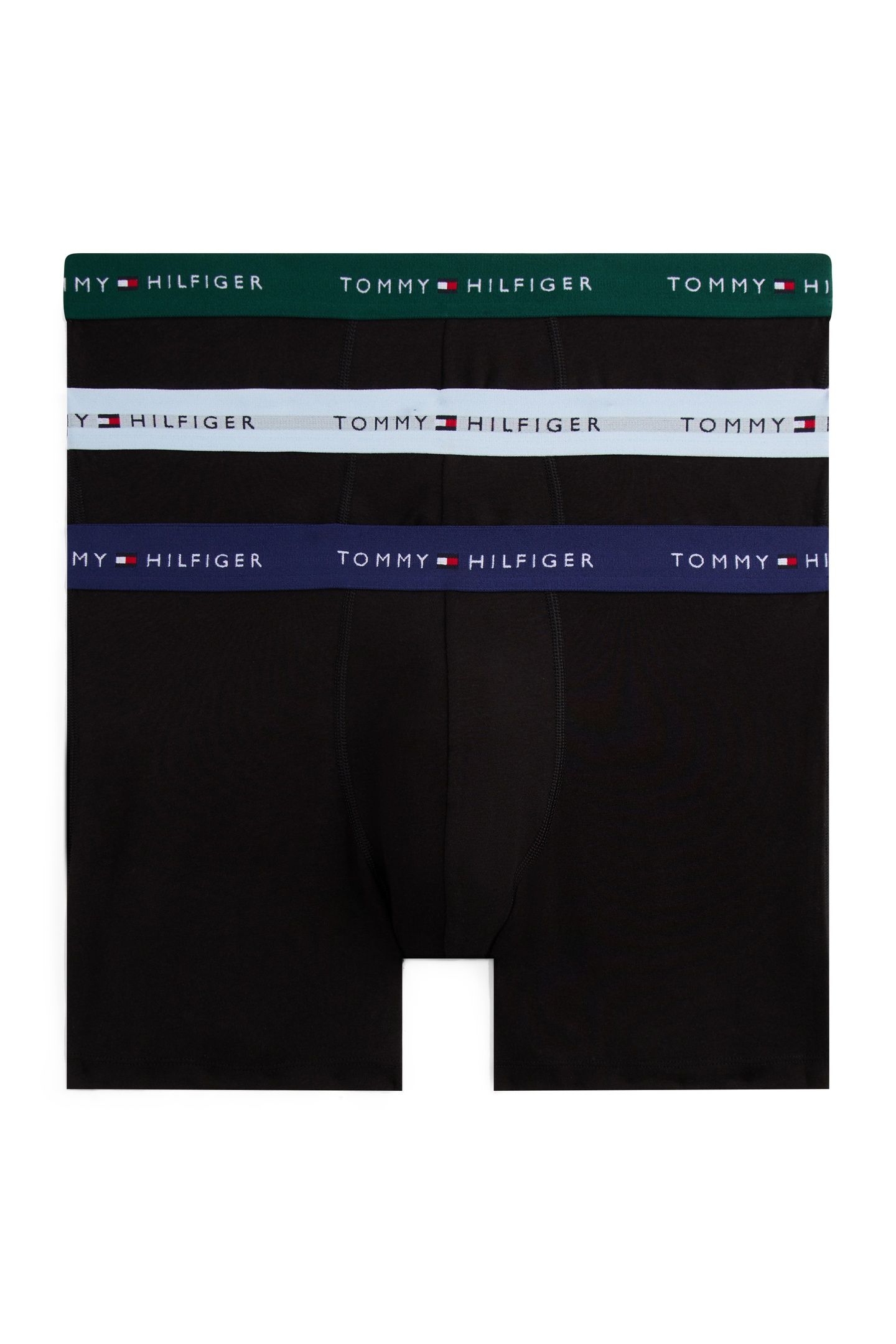 3-PACK BOXER BRIEF WAISTBAND ORN GRN/PRP NVY/VES BLU 1