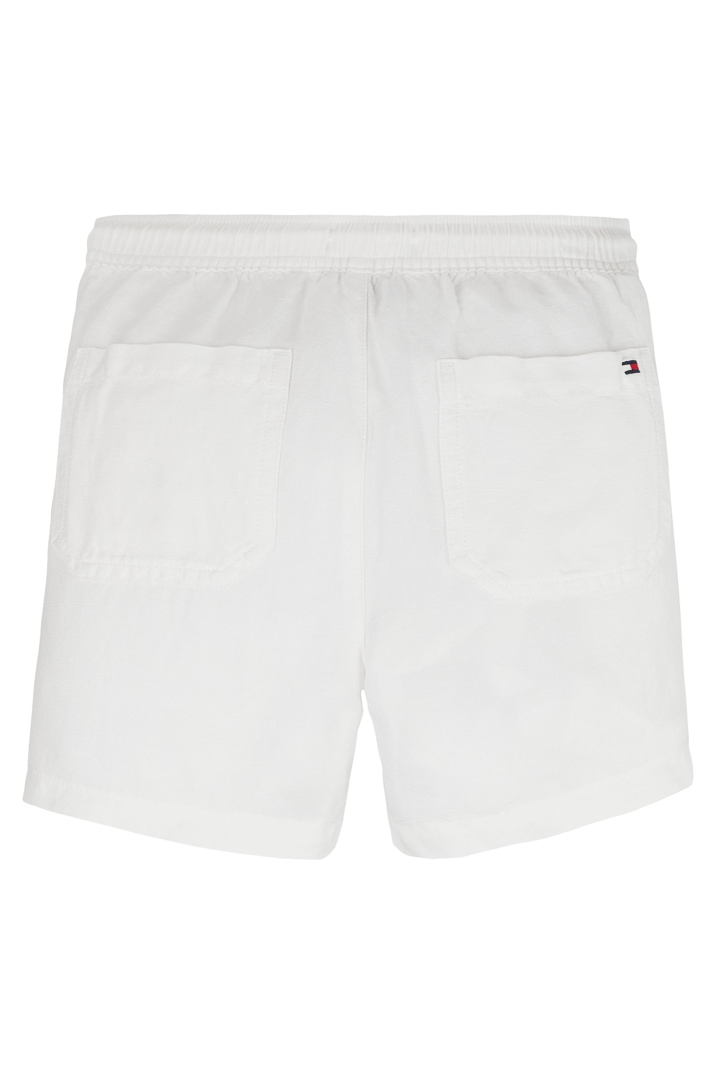 BOYS LINEN VISCOSE SHORT WHITE 4