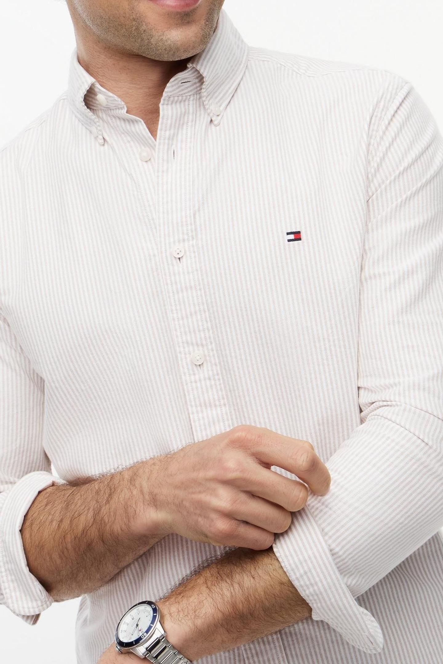HERITAGE OXFORD STRIPE SAFARI CANVAS/WHITE 4