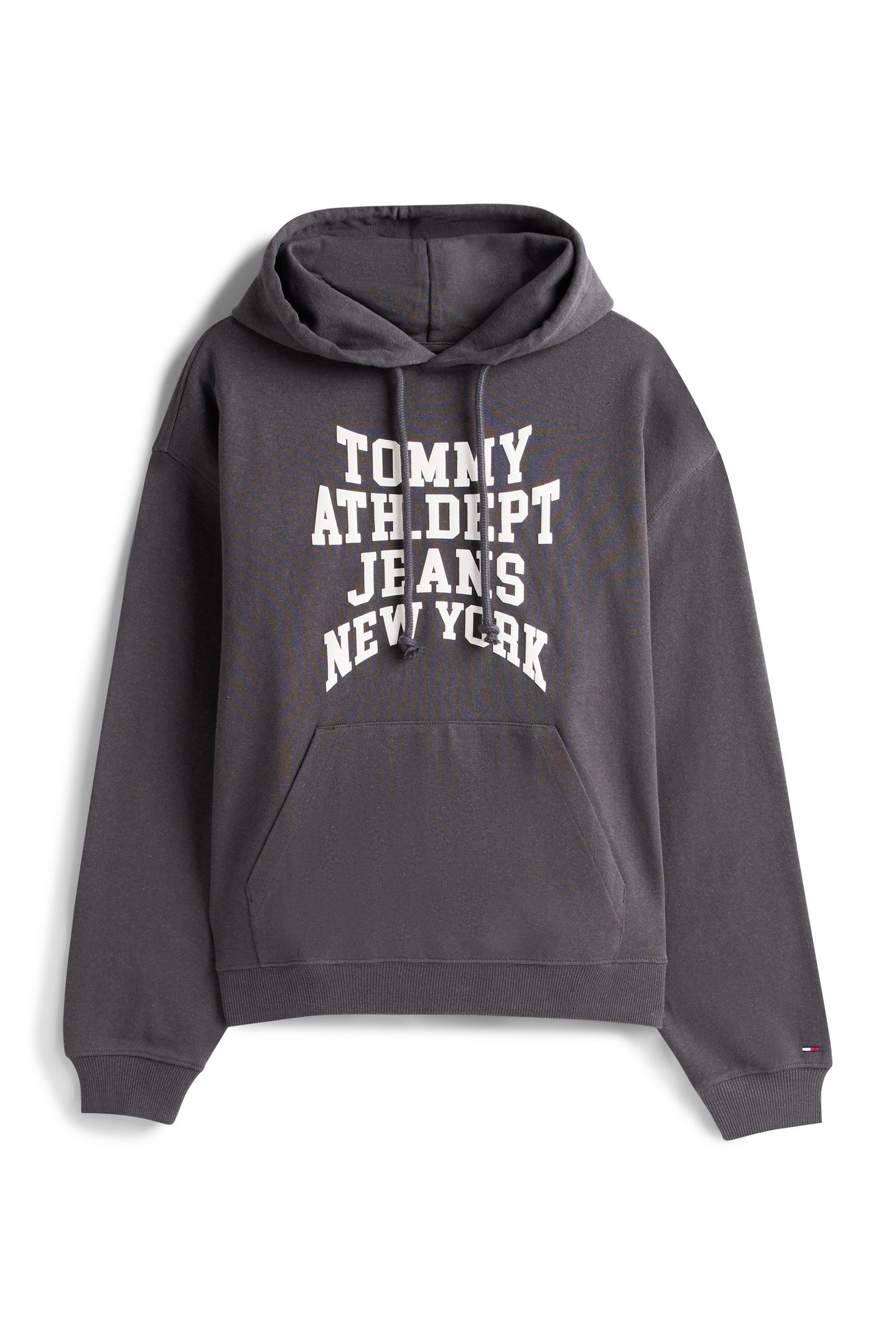 TJM 90S VARSITY HOODIE WASHED BLACK 4