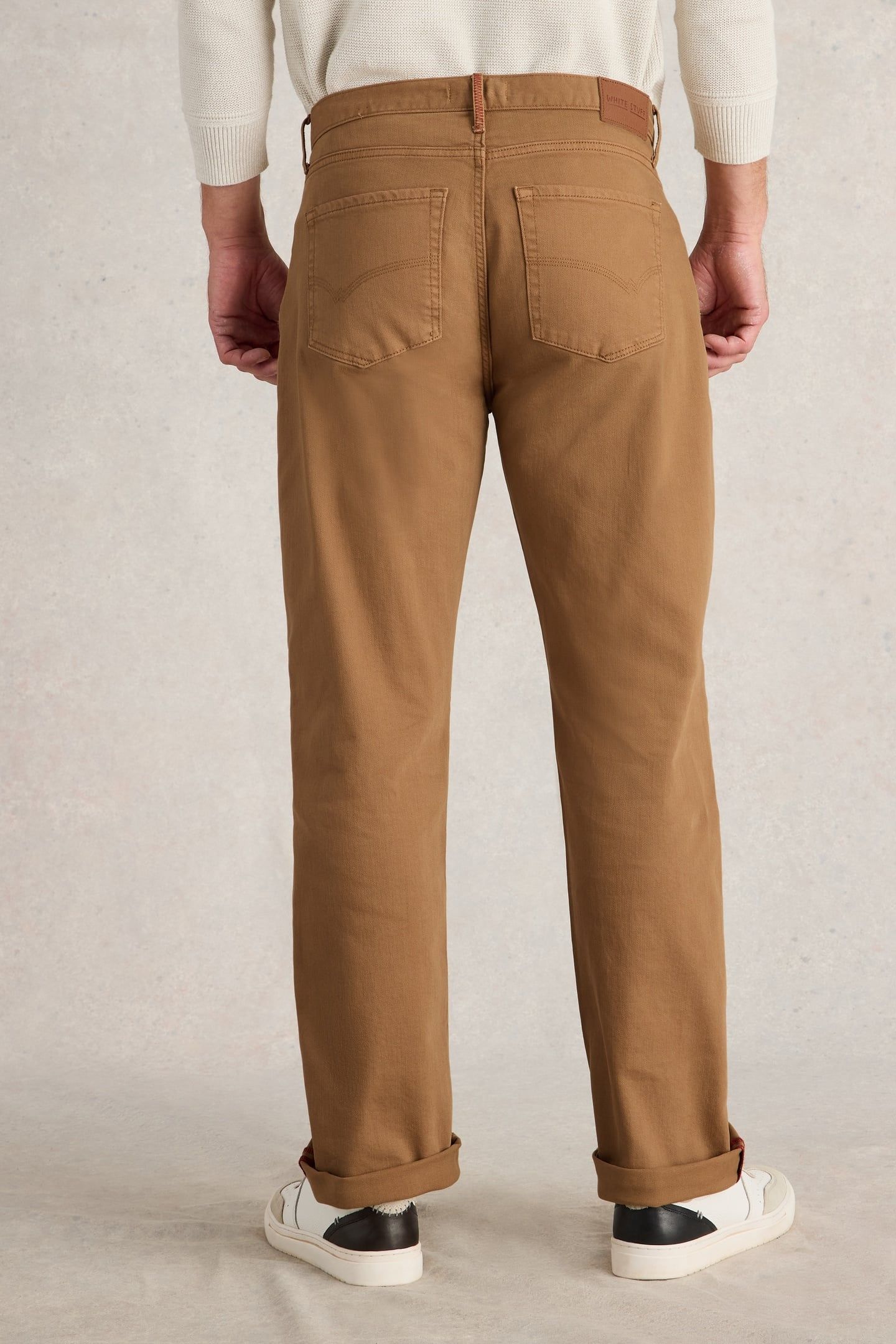 EASTWOOD GARMENT DYE JEAN MID TAN 3