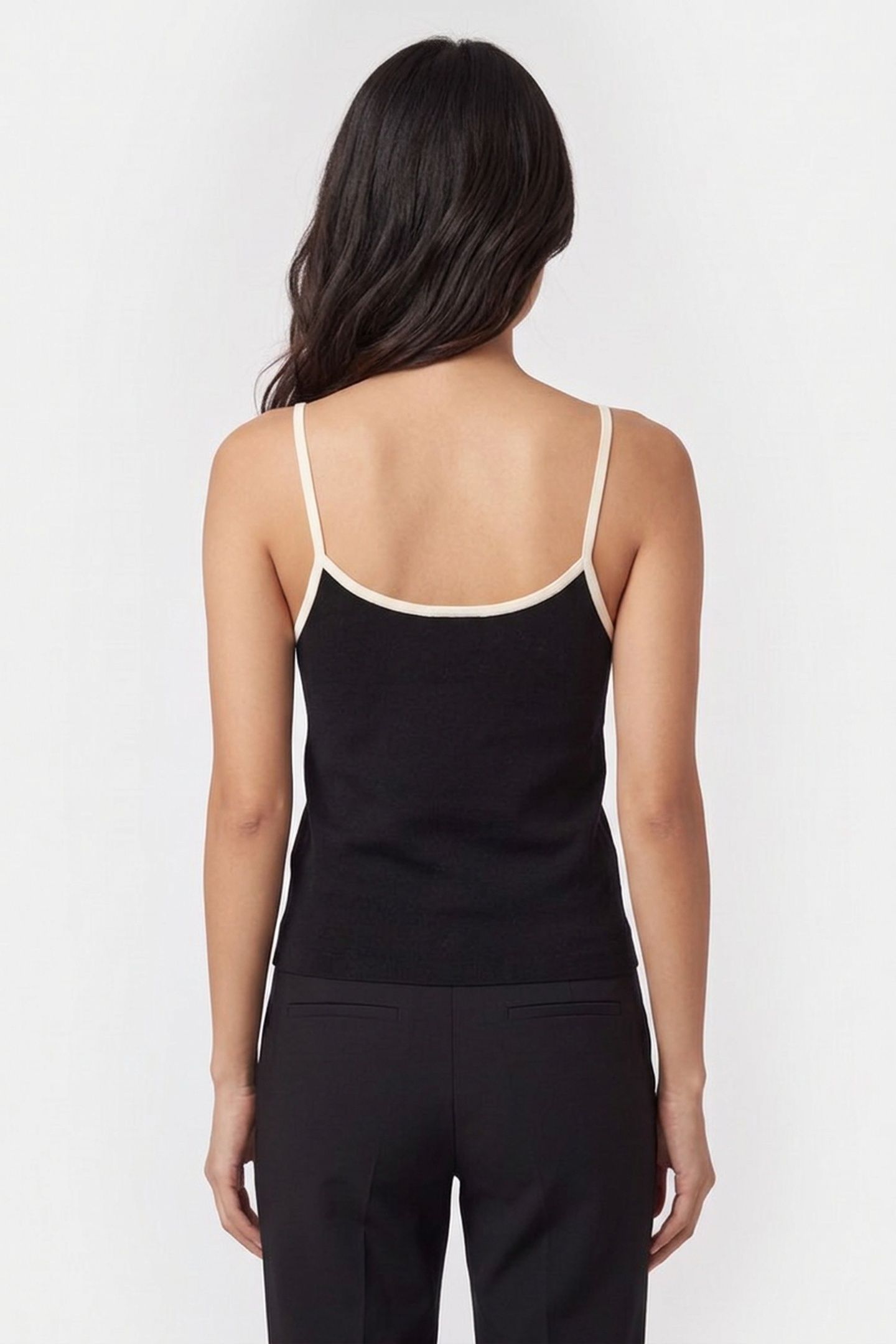 CASHEW STRAP TOP BLACK 2