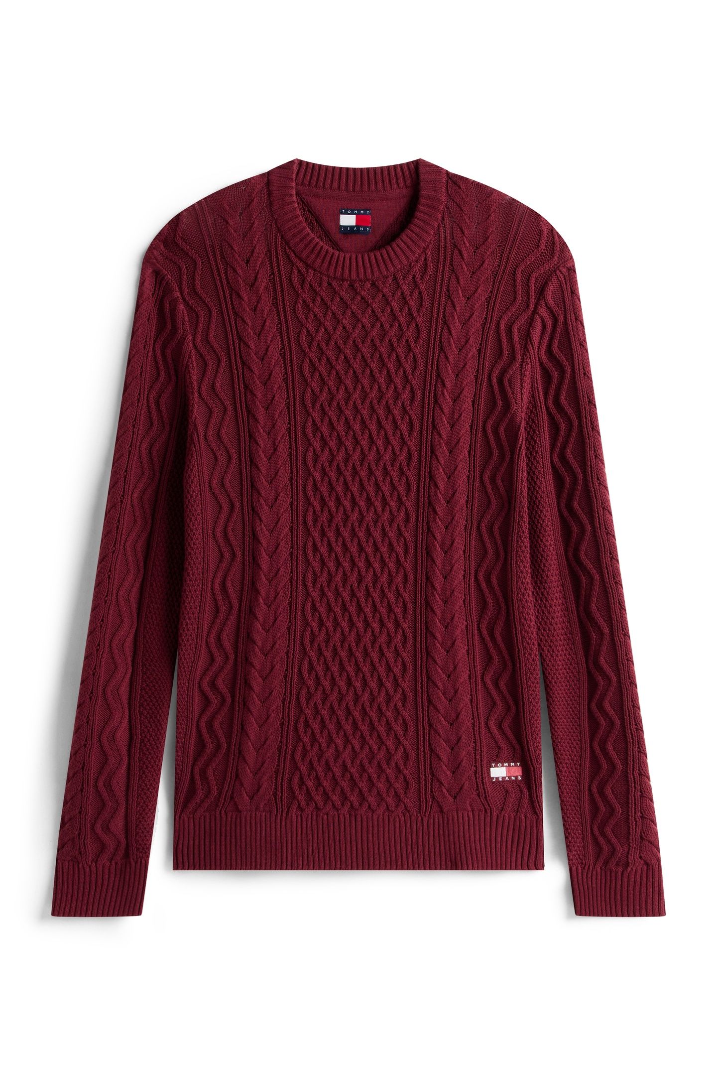 TJM SLIM BADGE CABLE RED WINE TONAL 4