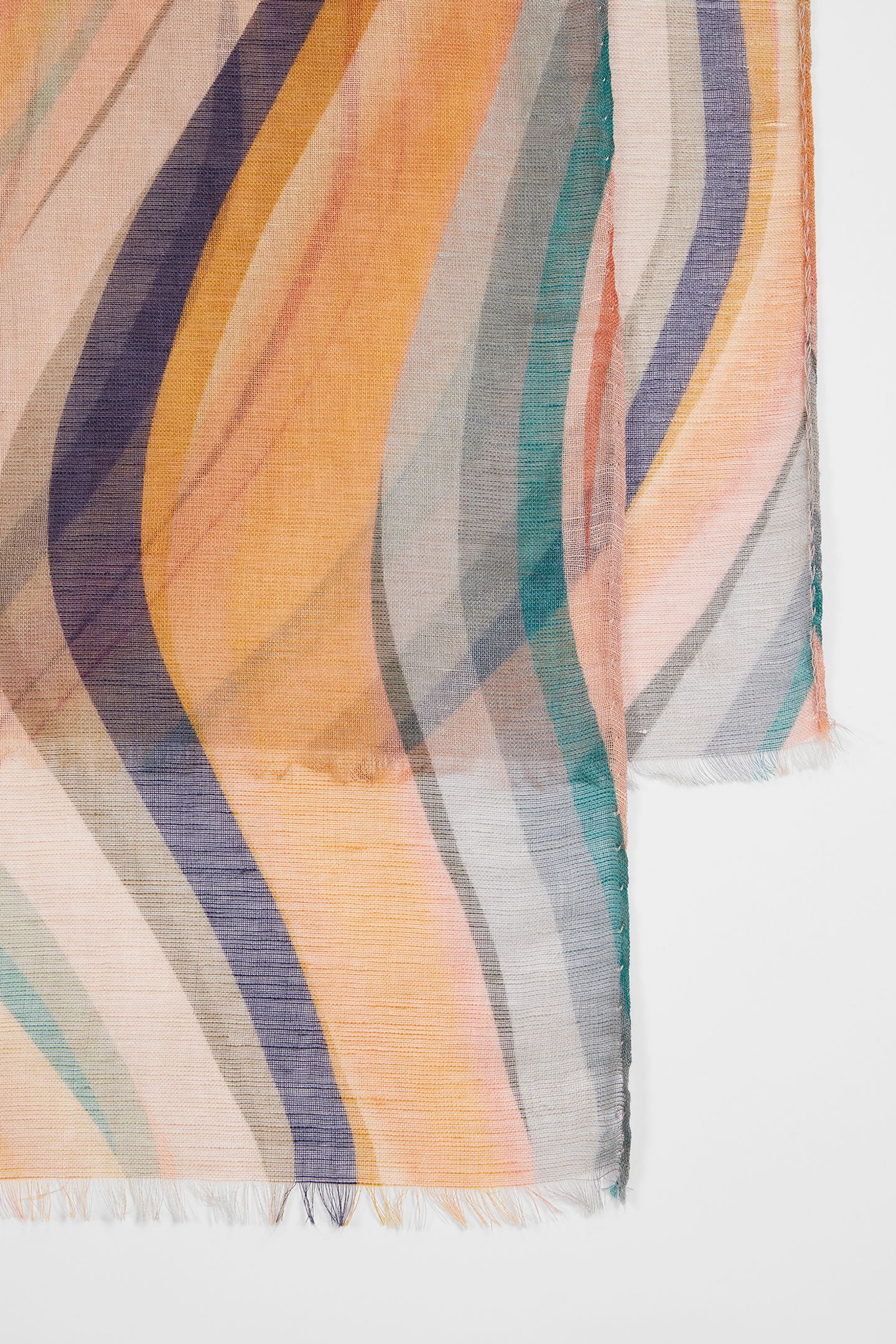 WOMEN SCARF SWIRL PRINT SWIRL 4