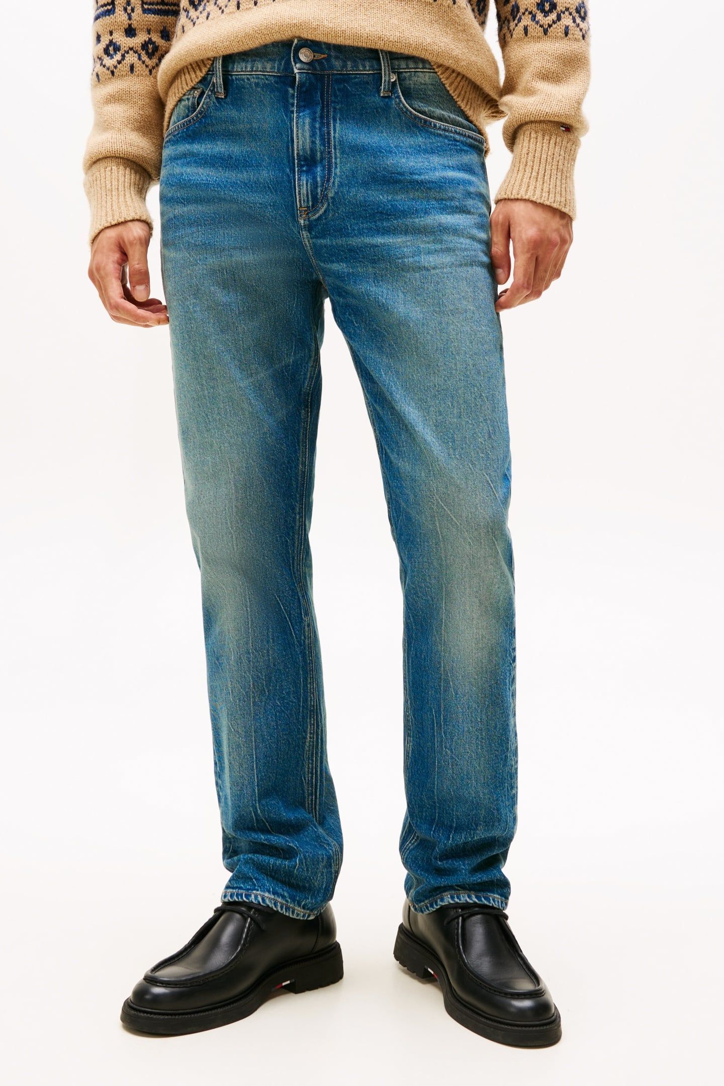 REGULAR MERCER STRAIGHT TETON MED BLUE 1
