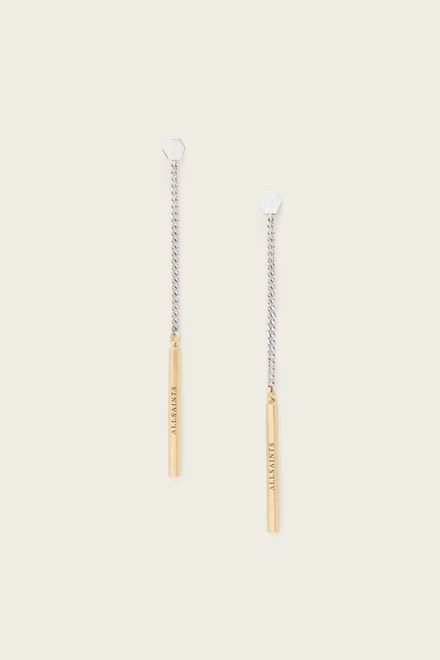 MAEVE LINEAR ERNGS WARM SILVER MIX 1