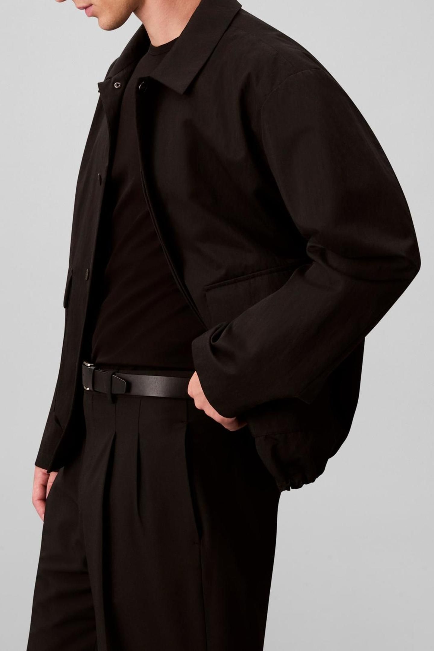 LS TECH COTTON BLOUSE BLACK 6