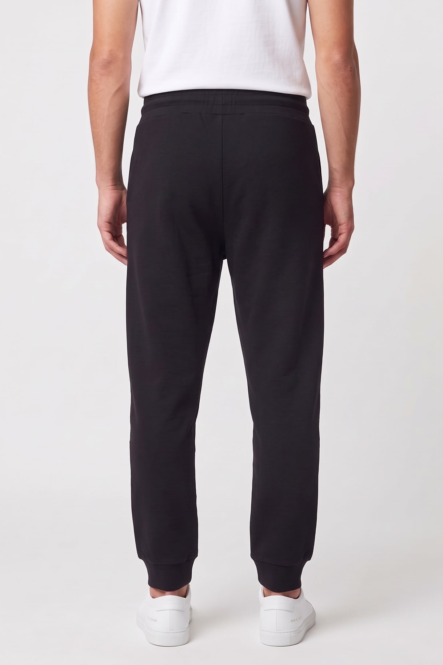 MOSCHINO X THE FLINTSTONES™ ORGANIC FLEECE TROUSERS BLACK 2