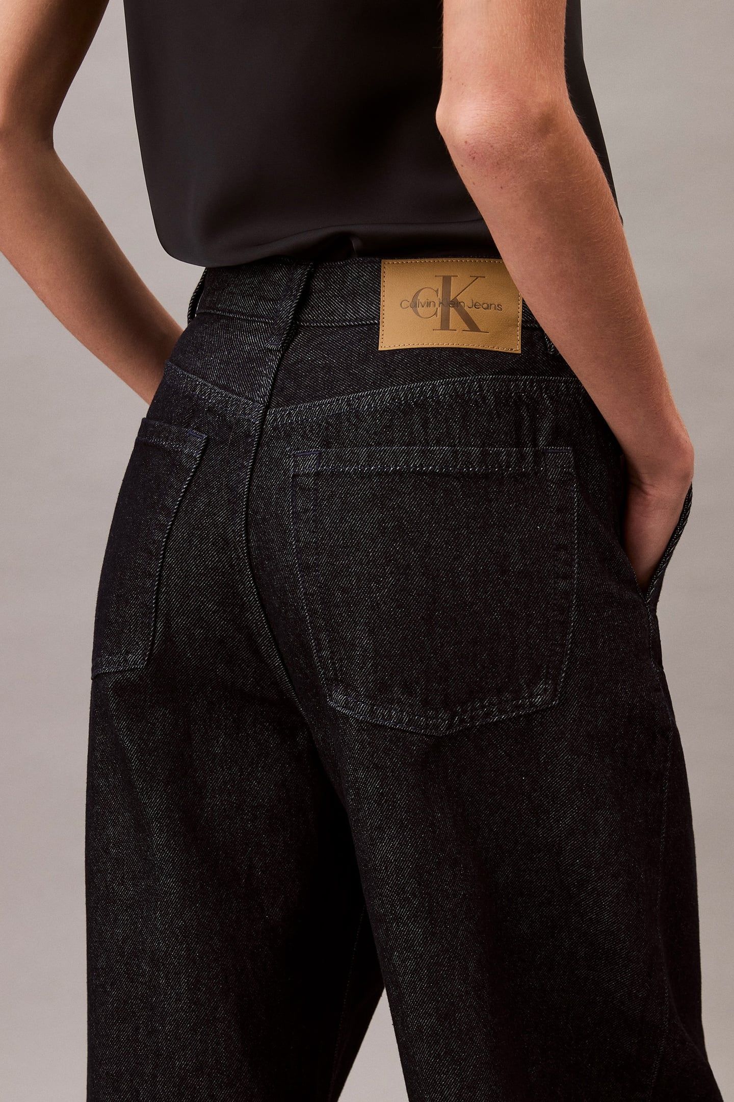 TROUSER BARREL RINSE INDIGO 5