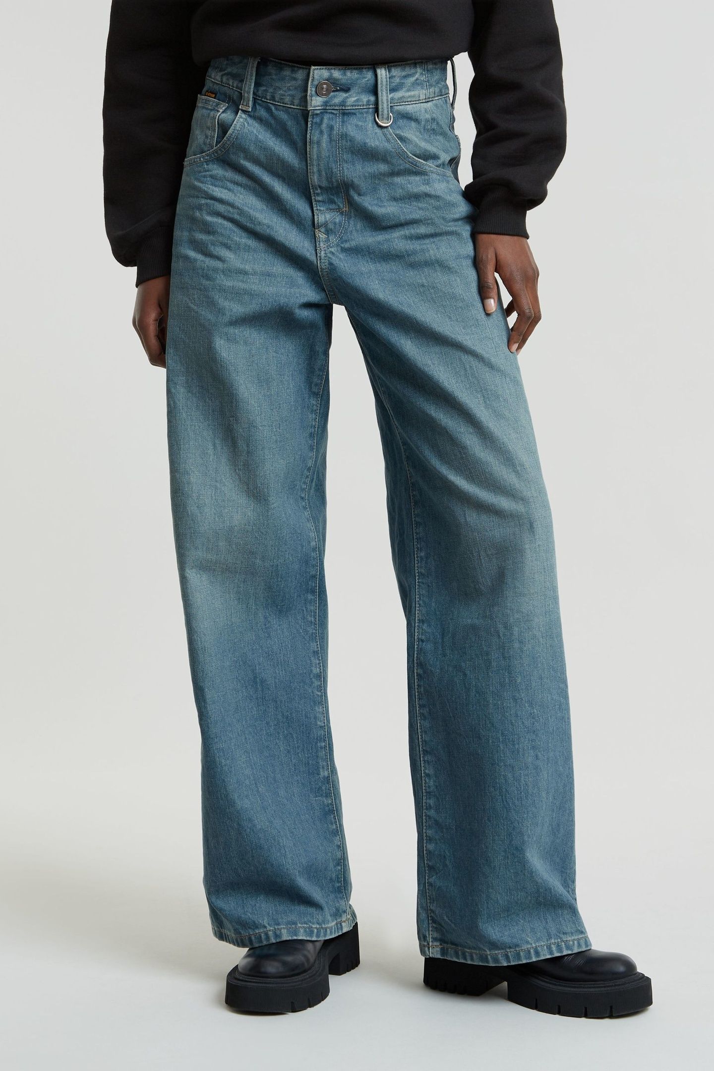 SKATER HIGH LOOSE MEDIUM BLUE 1