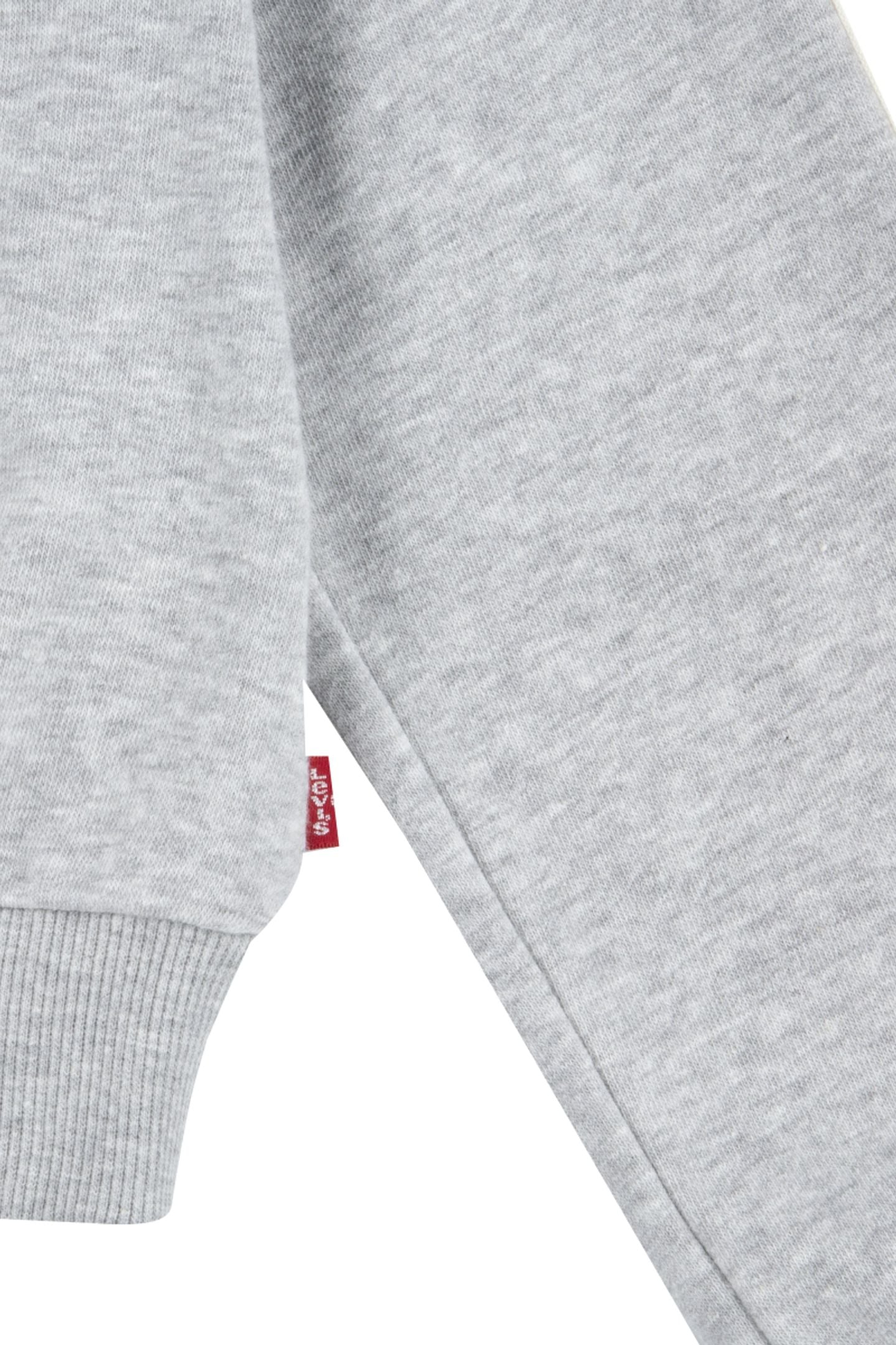 GIRLS PULLOVER HOODIE GRAY HEATHER 3