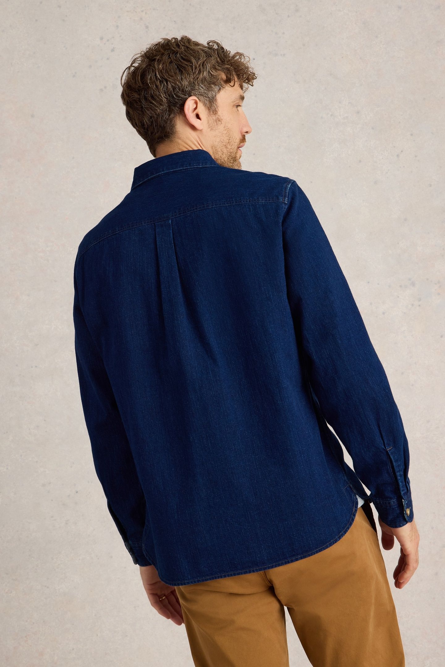 DENIM SHIRT MID DENIM 2