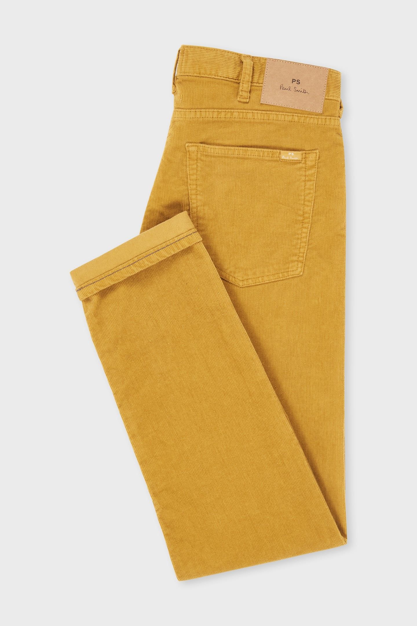 MENS TAPERED FIT JEAN OCHRE YELLOW 6