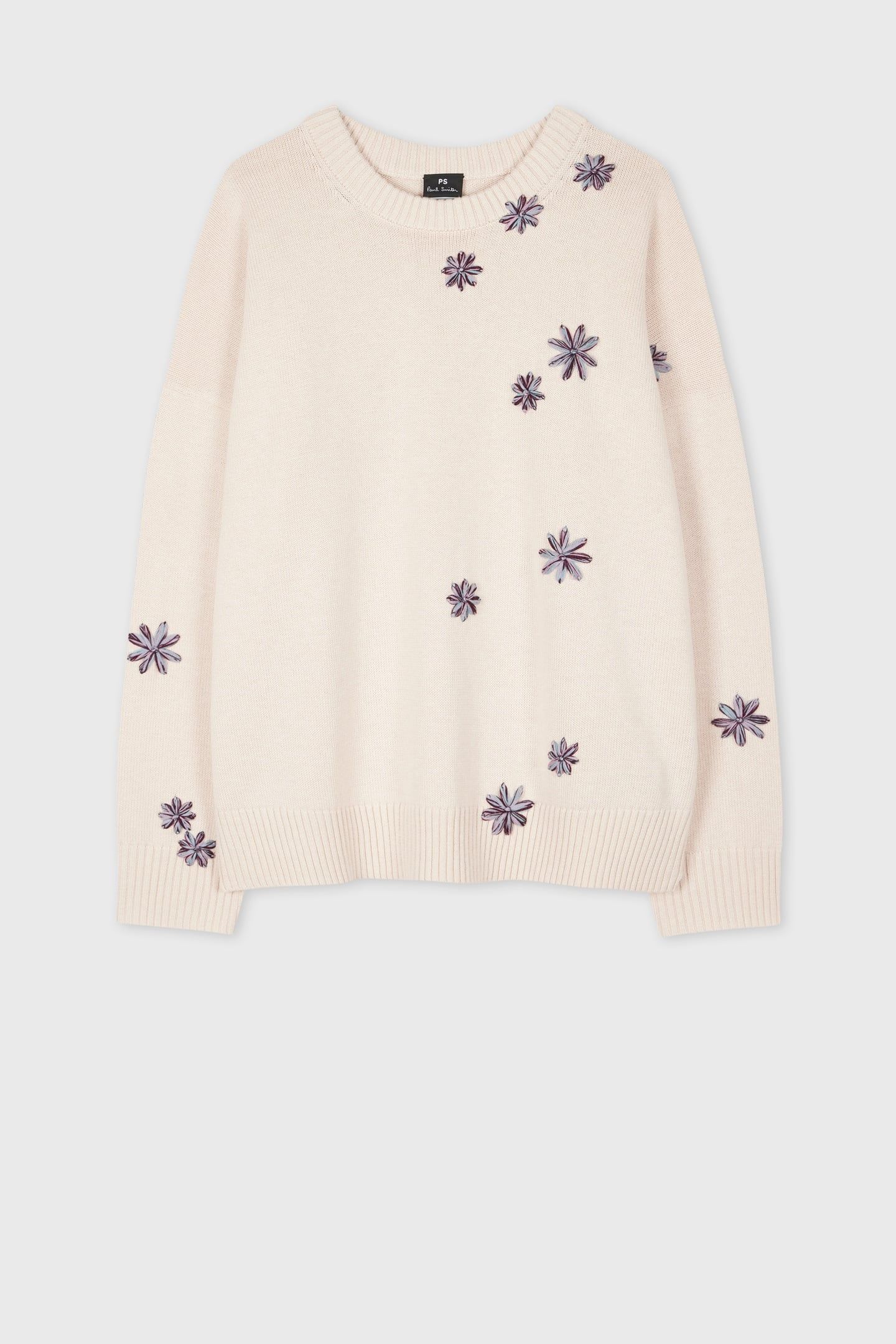 WOMENS KNITTED SWEATER CREW NECK PARCHMENT 4
