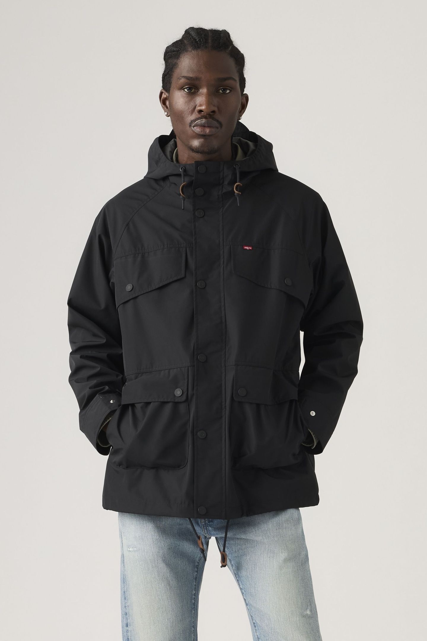 MARINA UTILITY PARKA JET BLACK 1