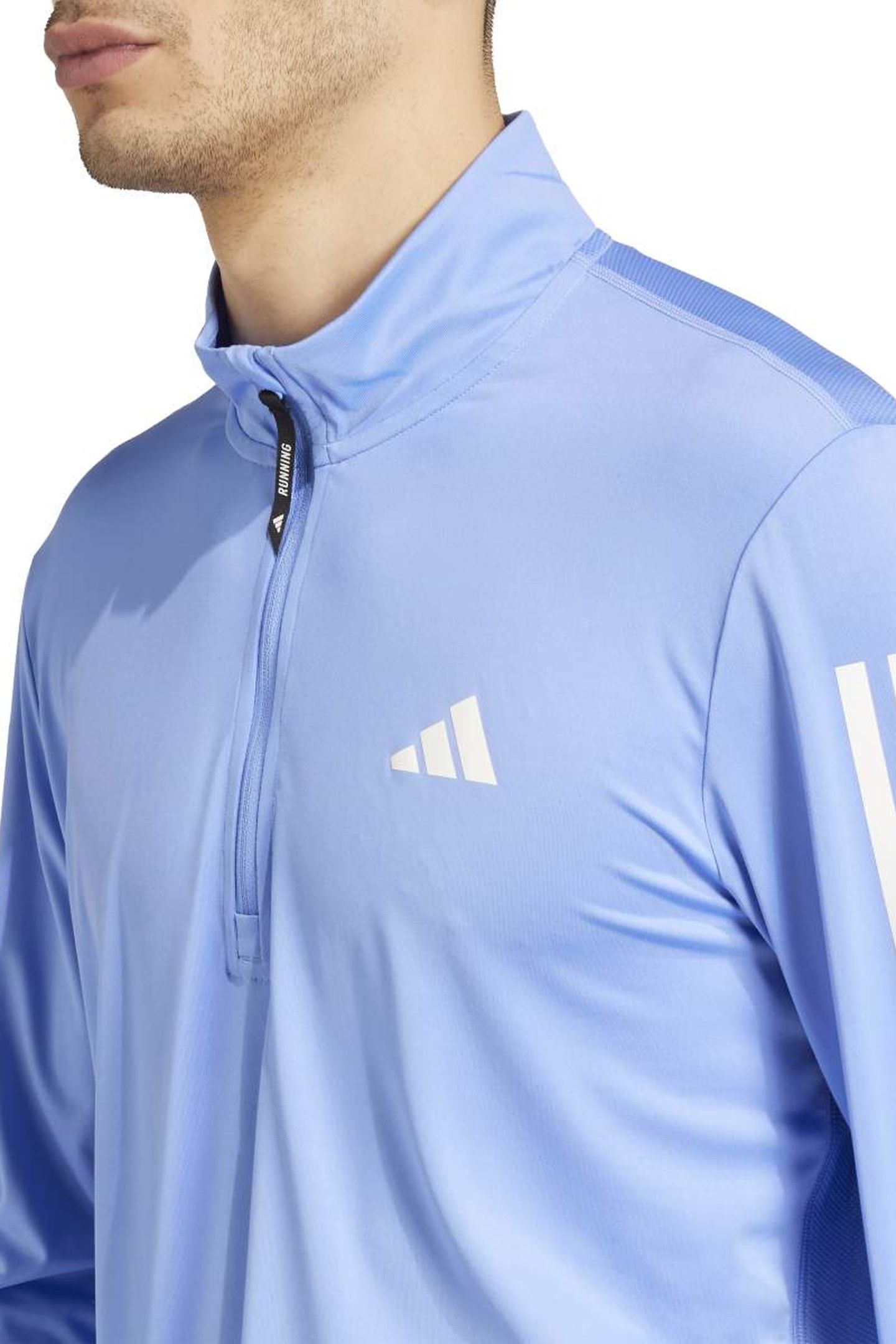 UNISEX OTR HALF-ZIP BLUE FUSION 5