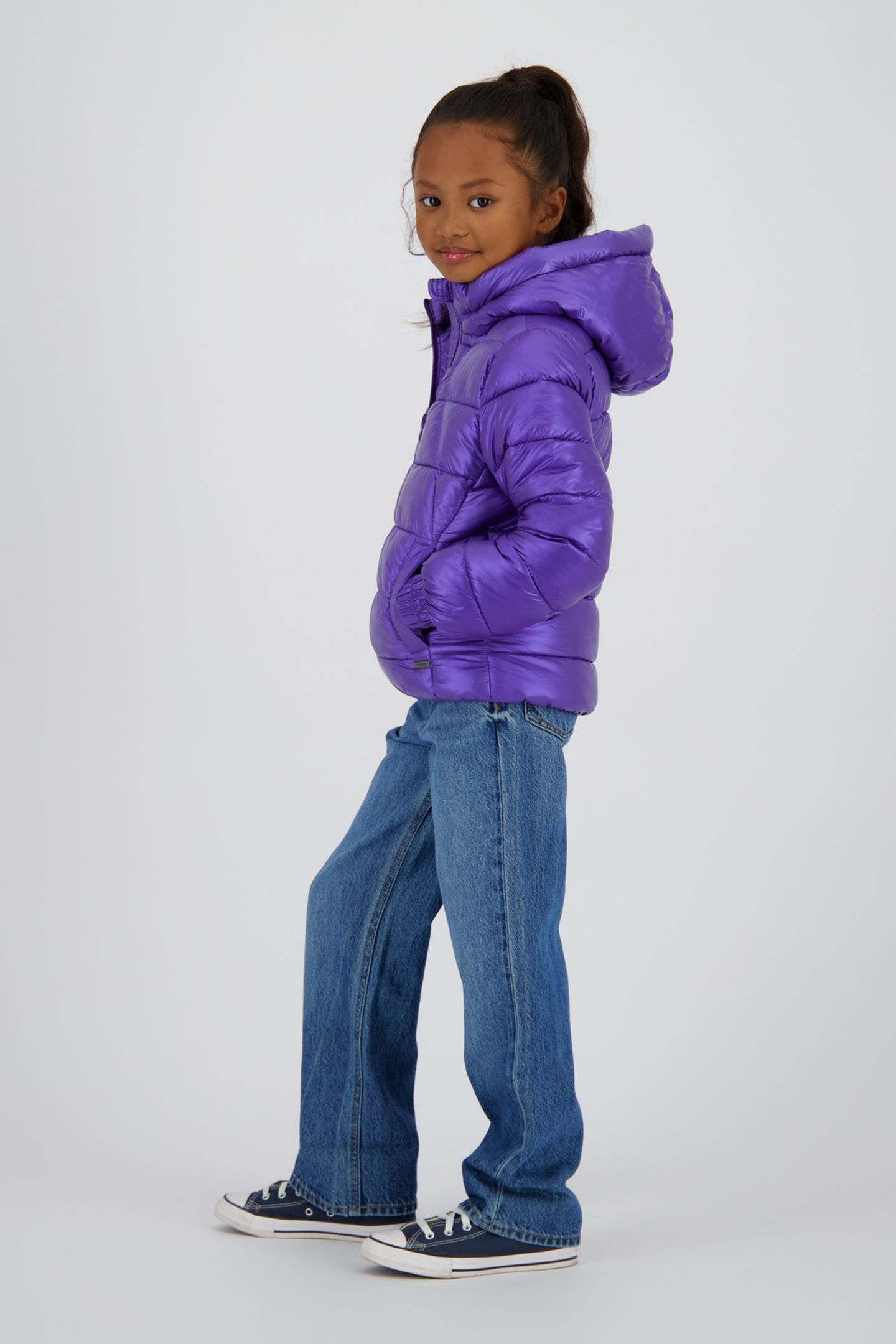 GIRLS TIANNA JACKET OUTDOOR VIOLA PURPLE 3