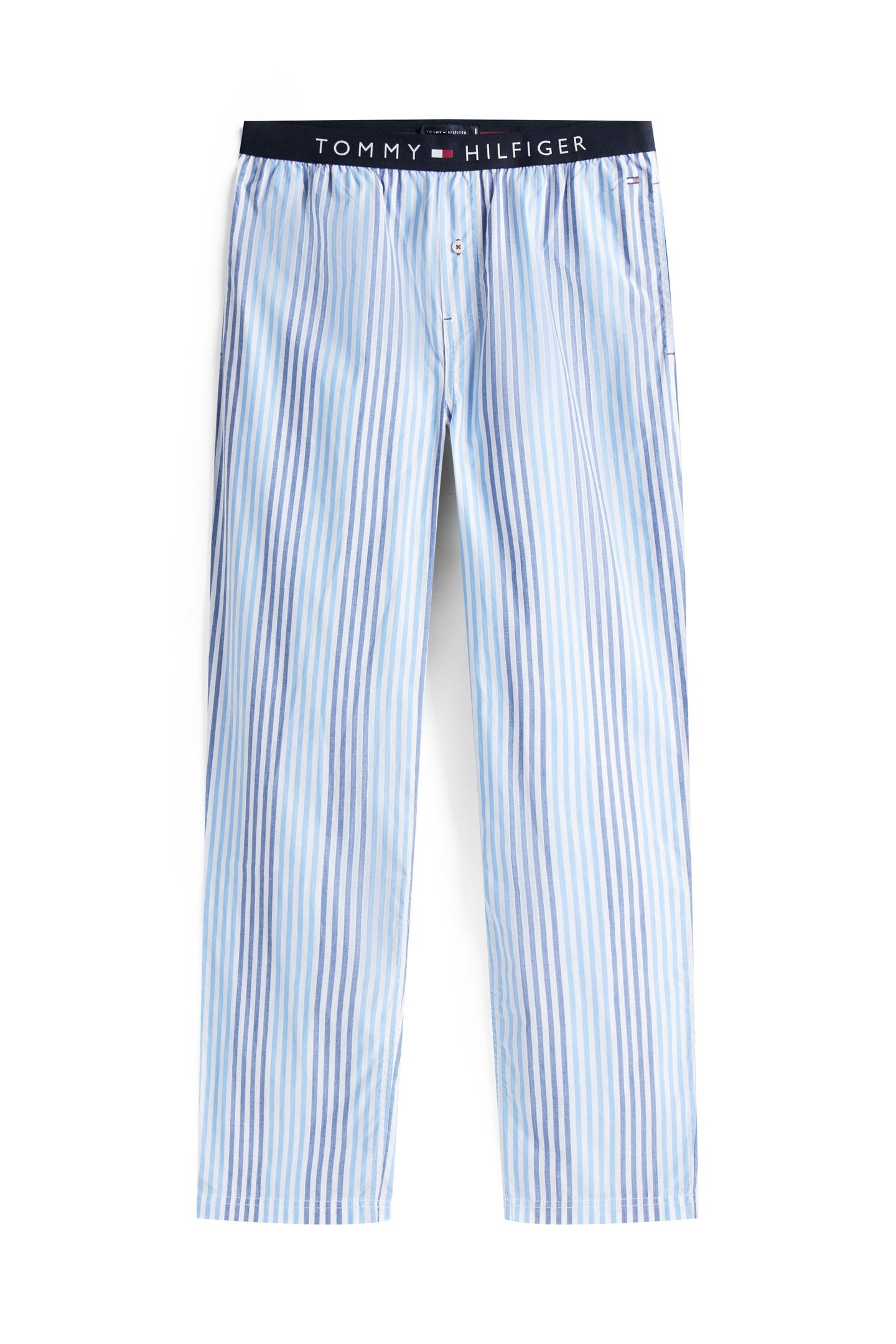 LS PANT WOVEN SET BREEZY BLUE/TWILL STRIPES 6