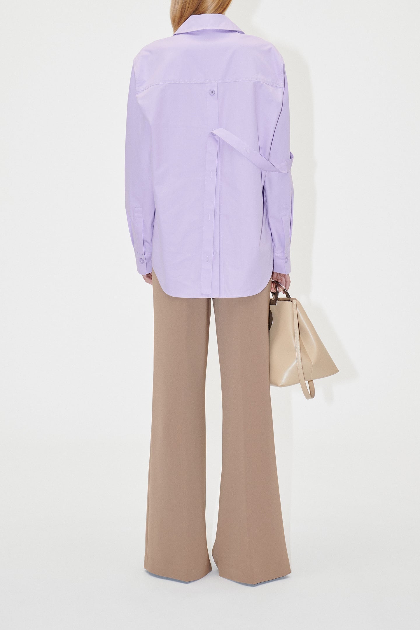 LEAH PANTS LONG COFFEE BROWN 6