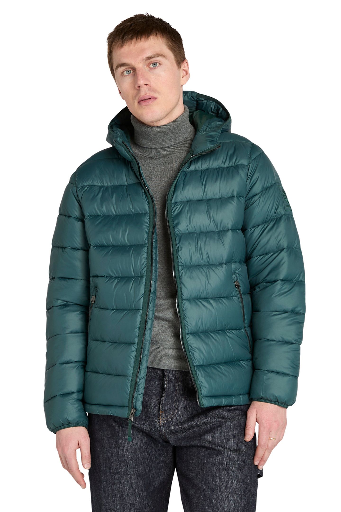 GARFIELD DURABLE WATER REPELLENT PUFFER JACKET GREEN GABLES 1