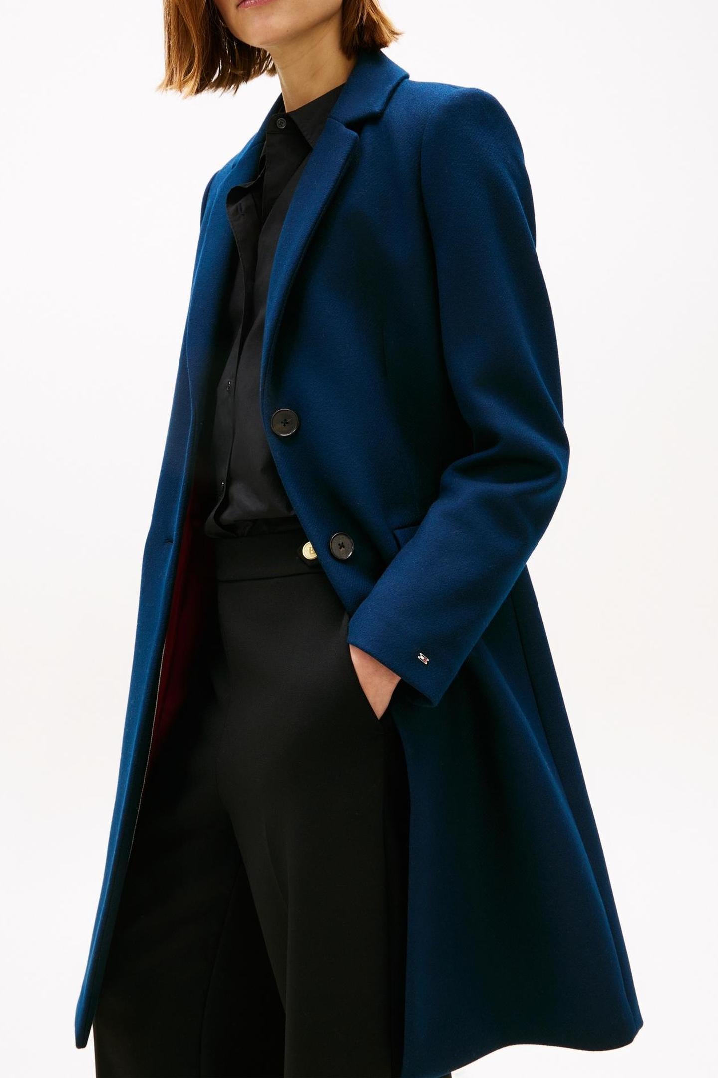 CLASSIC SB WOOL REG COAT DARK NIGHT NAVY 3