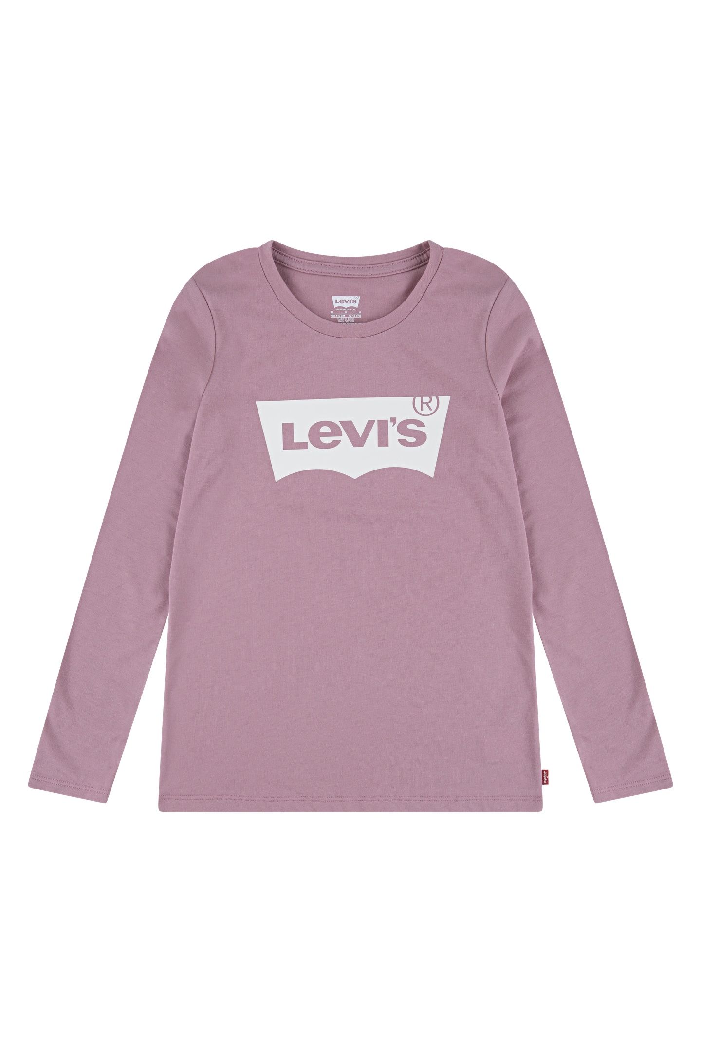 GIRLS L/S BATWING TEE LILAS LEVIS 1