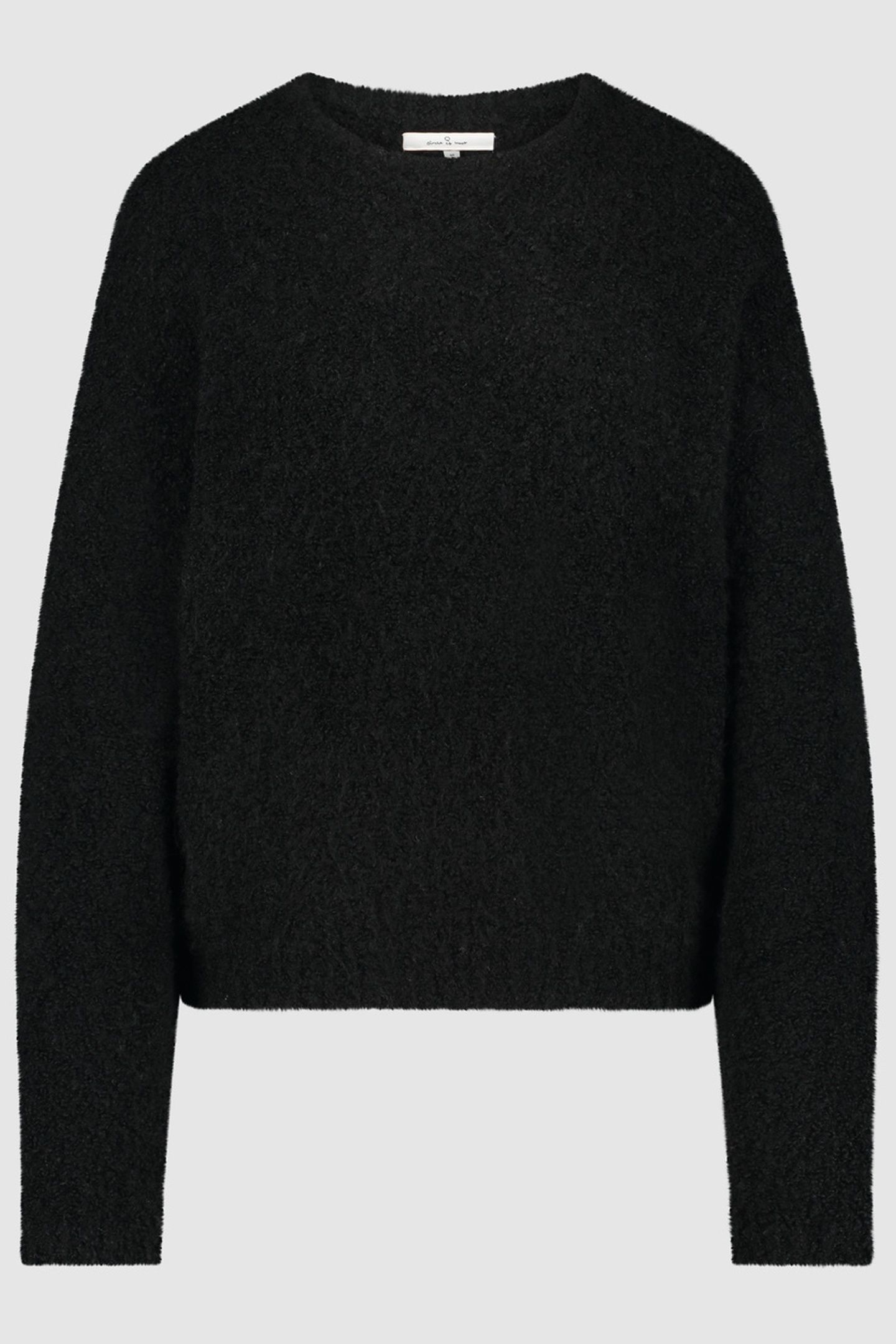 CALLIE KNIT REAL BLACK 1