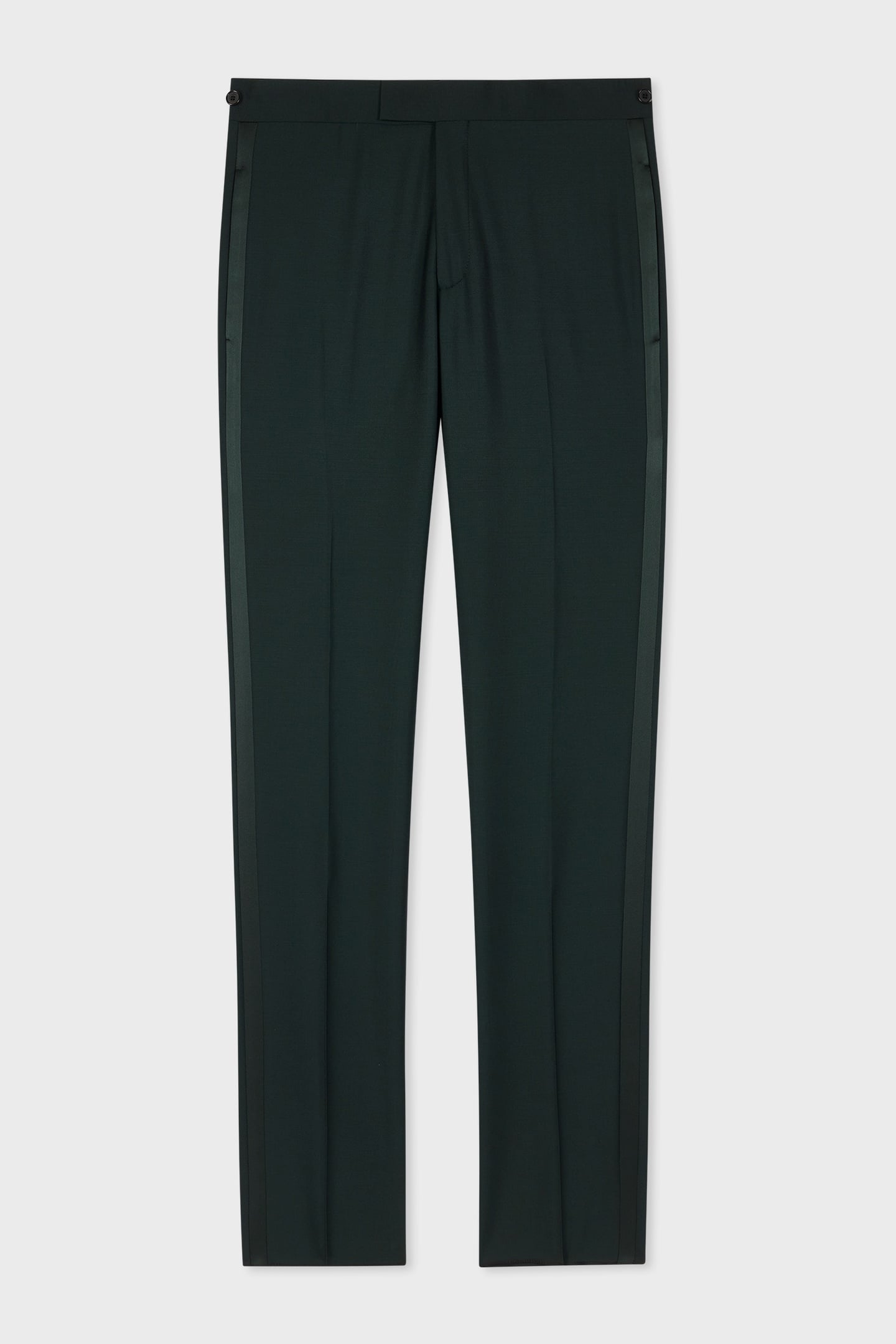 MENS SLIM FIT TROUSER VERY DARK GREEN 4