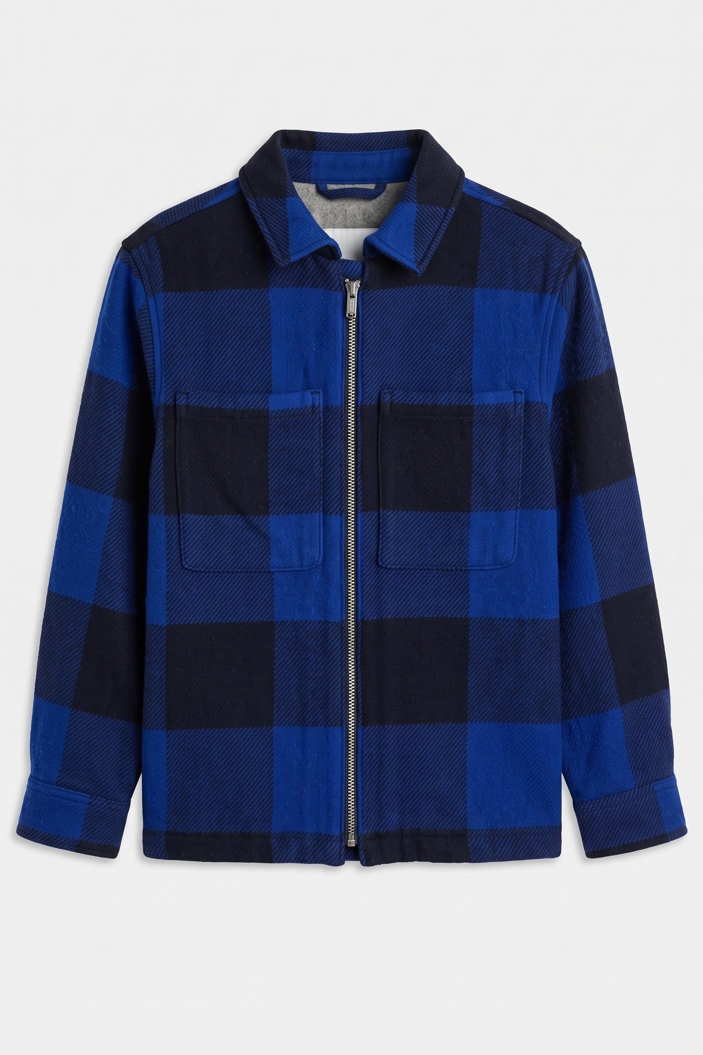 LUCAS ZIP SHIRT BLUE 2