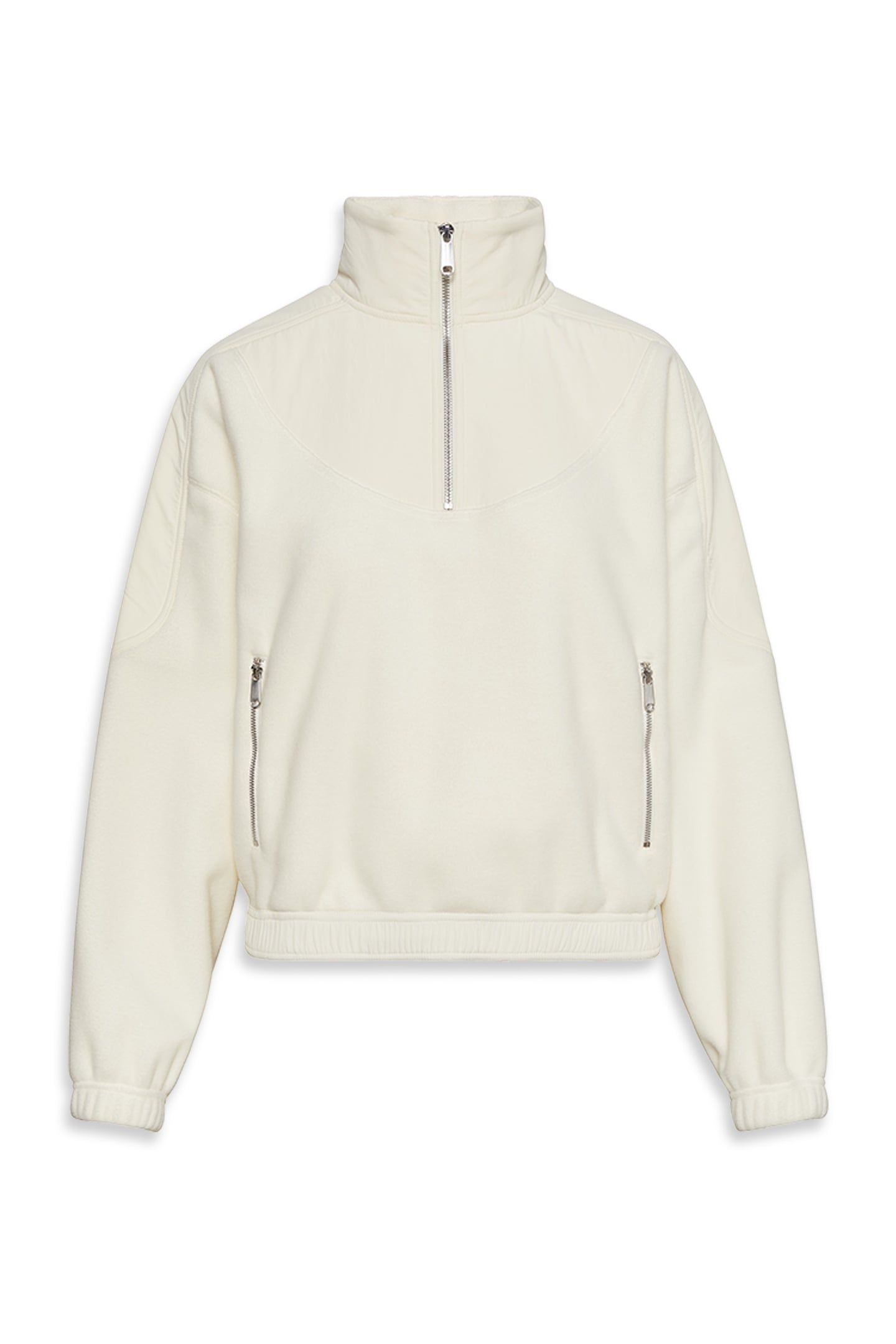 1/4 ZIP MIXED MEDIA TOFU 4