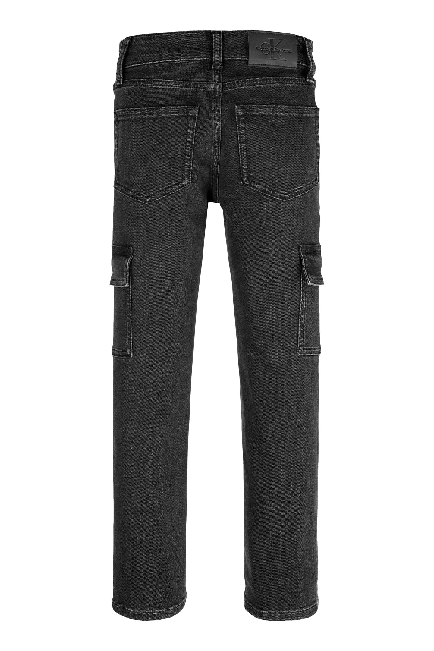 BOYS CARGO WASHED BLACK 4