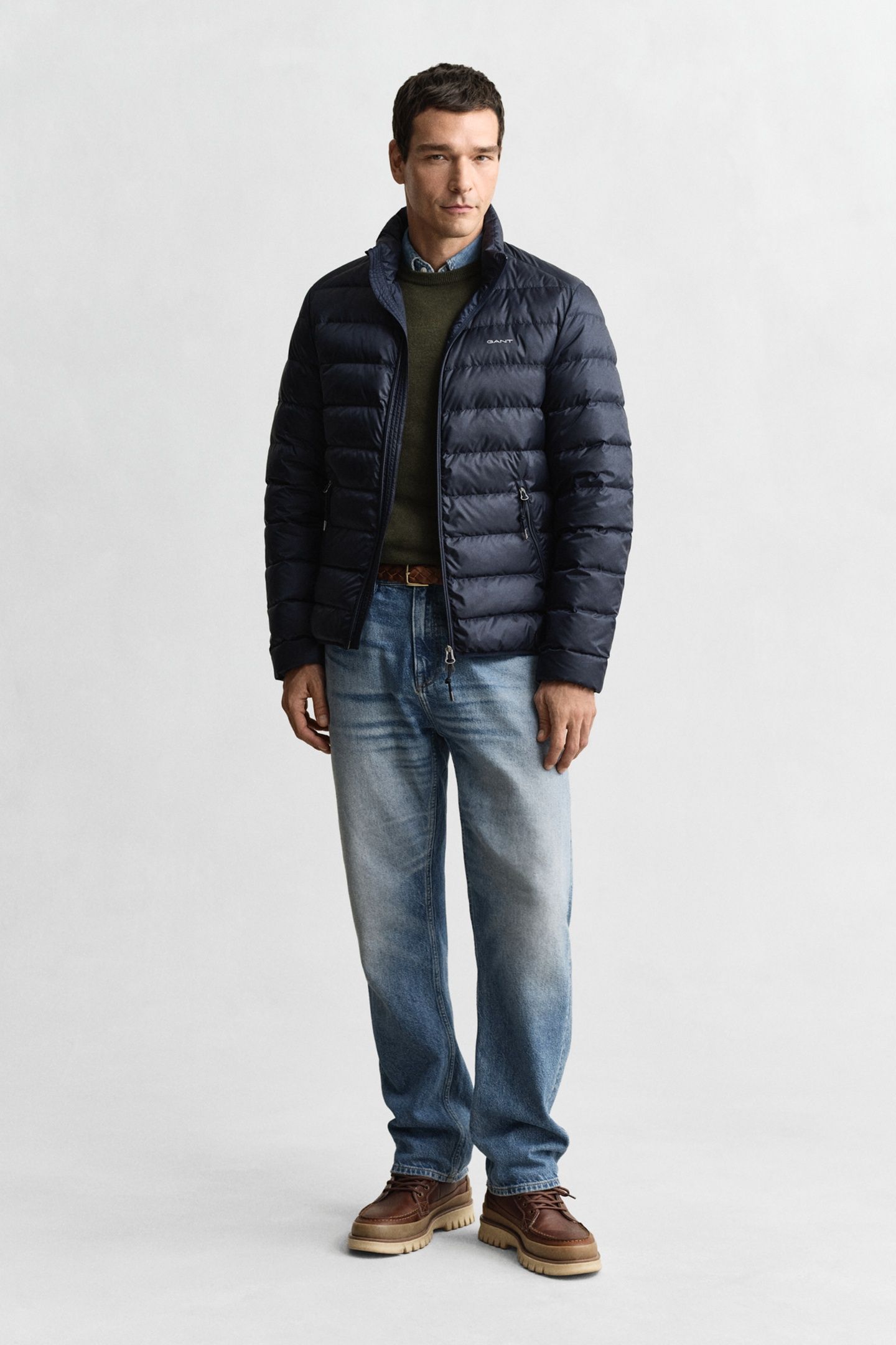 LIGHT DOWN JACKET EVENING BLUE 3