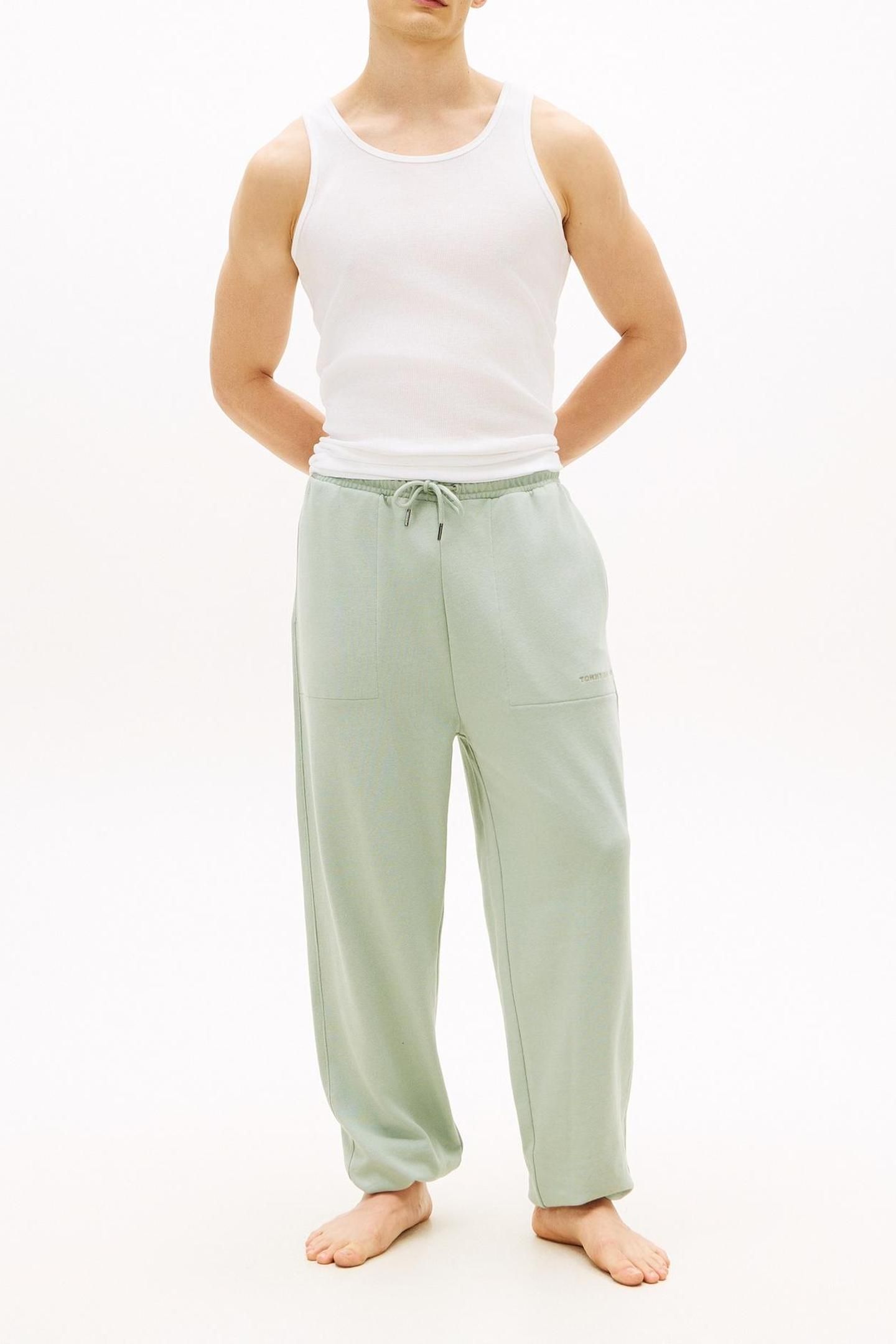 TRACK PANT MINTY GREY 1