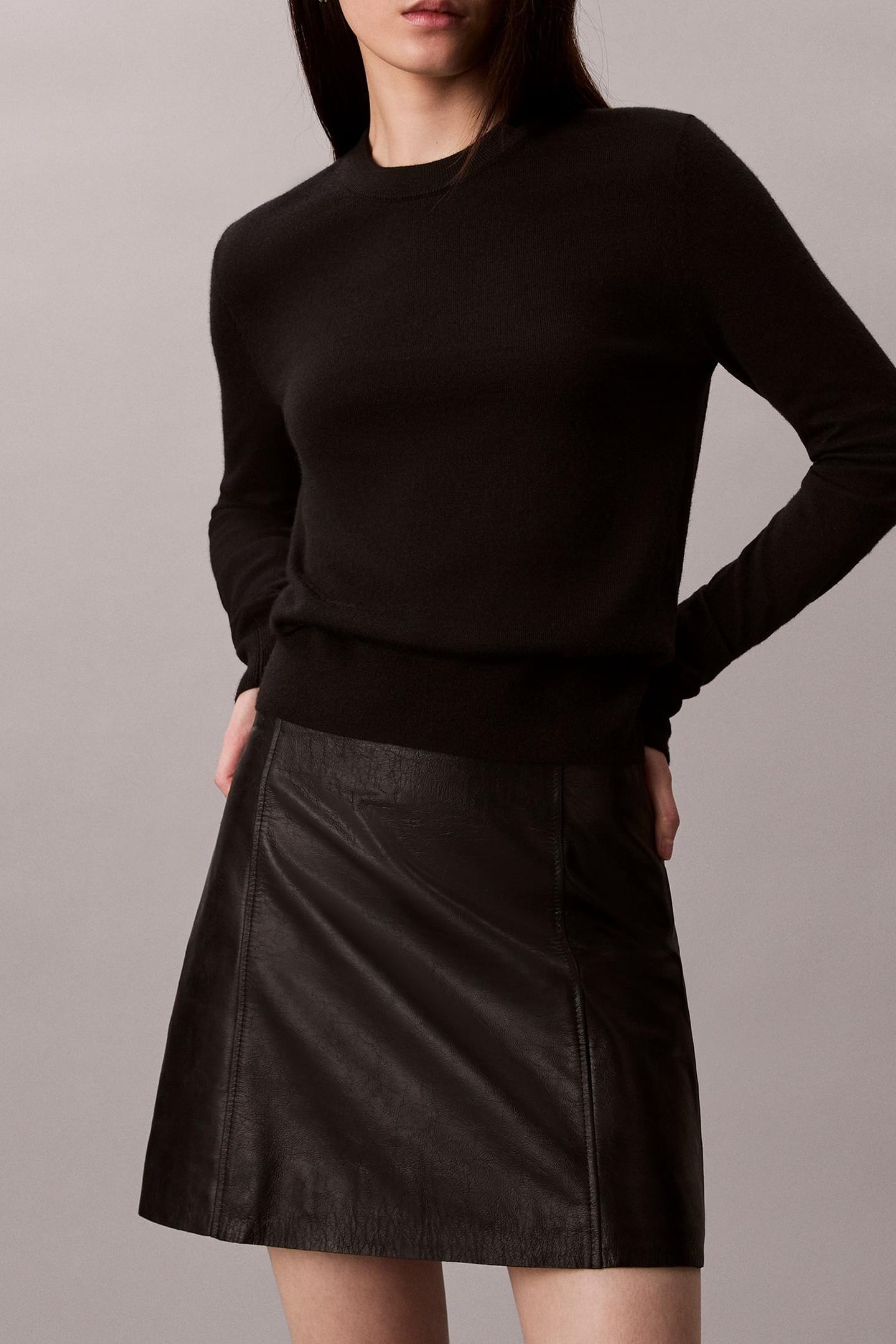 LS CN EXTRAFINE MERINO BLACK 1