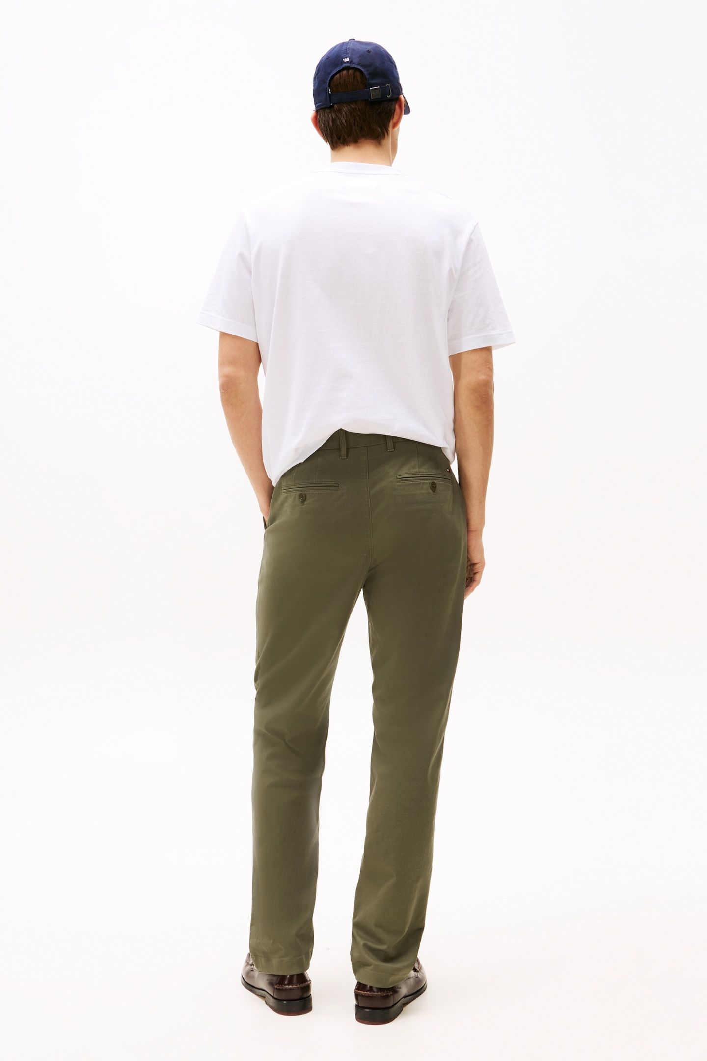 CHINO DENTON 1985 PIMA COTTON ARMY GREEN 2