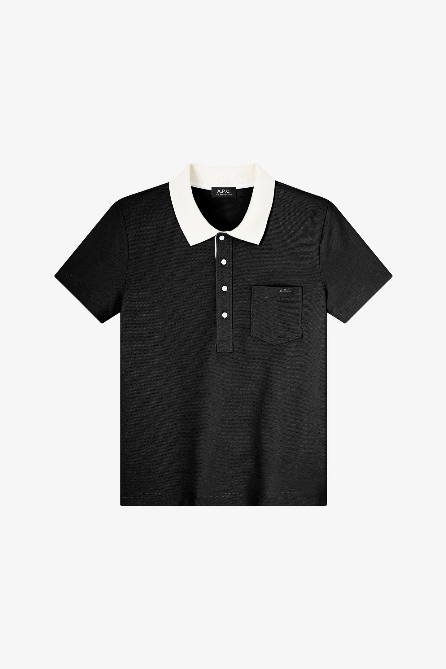 POLO SHORT SLEEVE BLACK 3