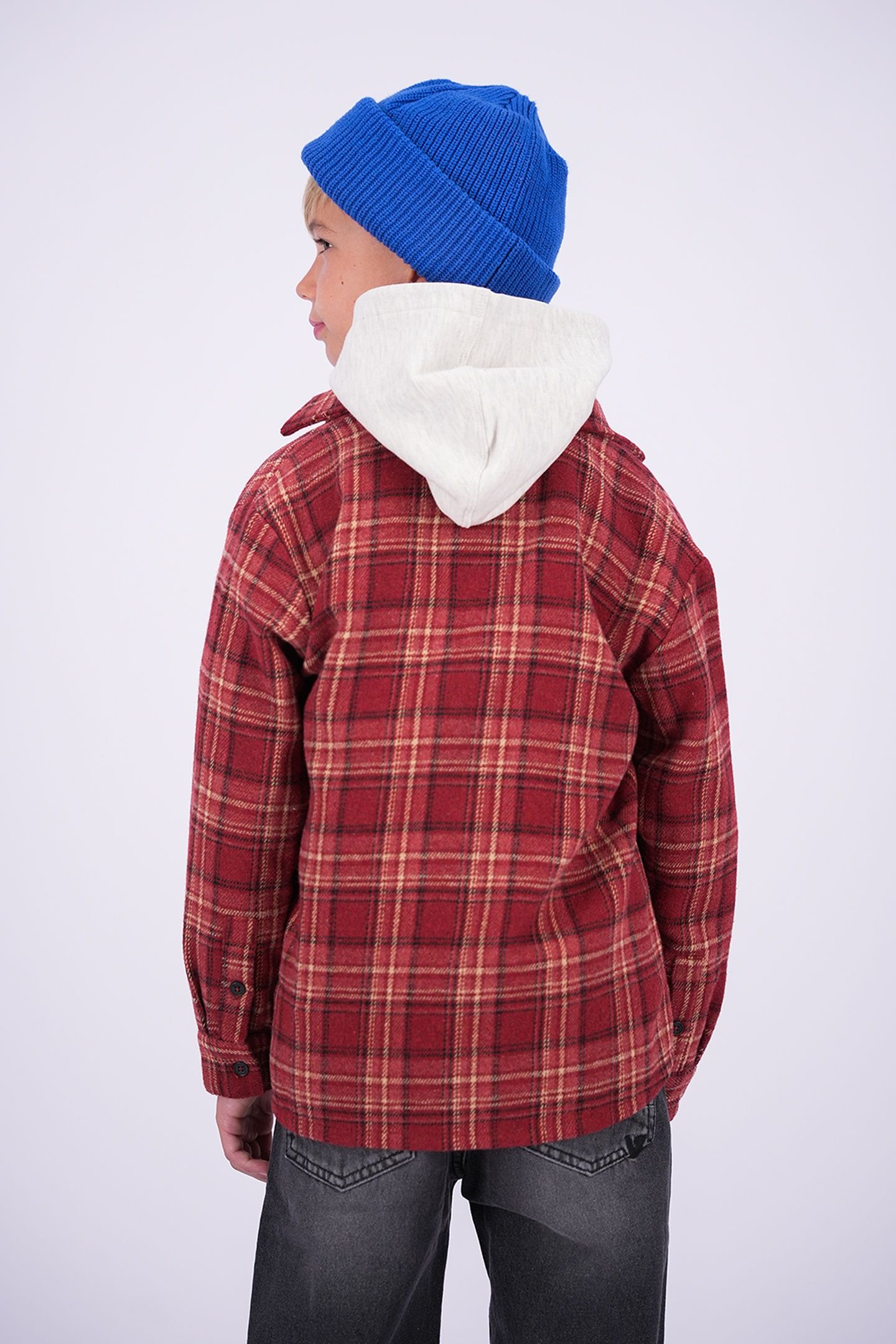 BOYS LUKI SHIRT CHERRY TOMATO 4