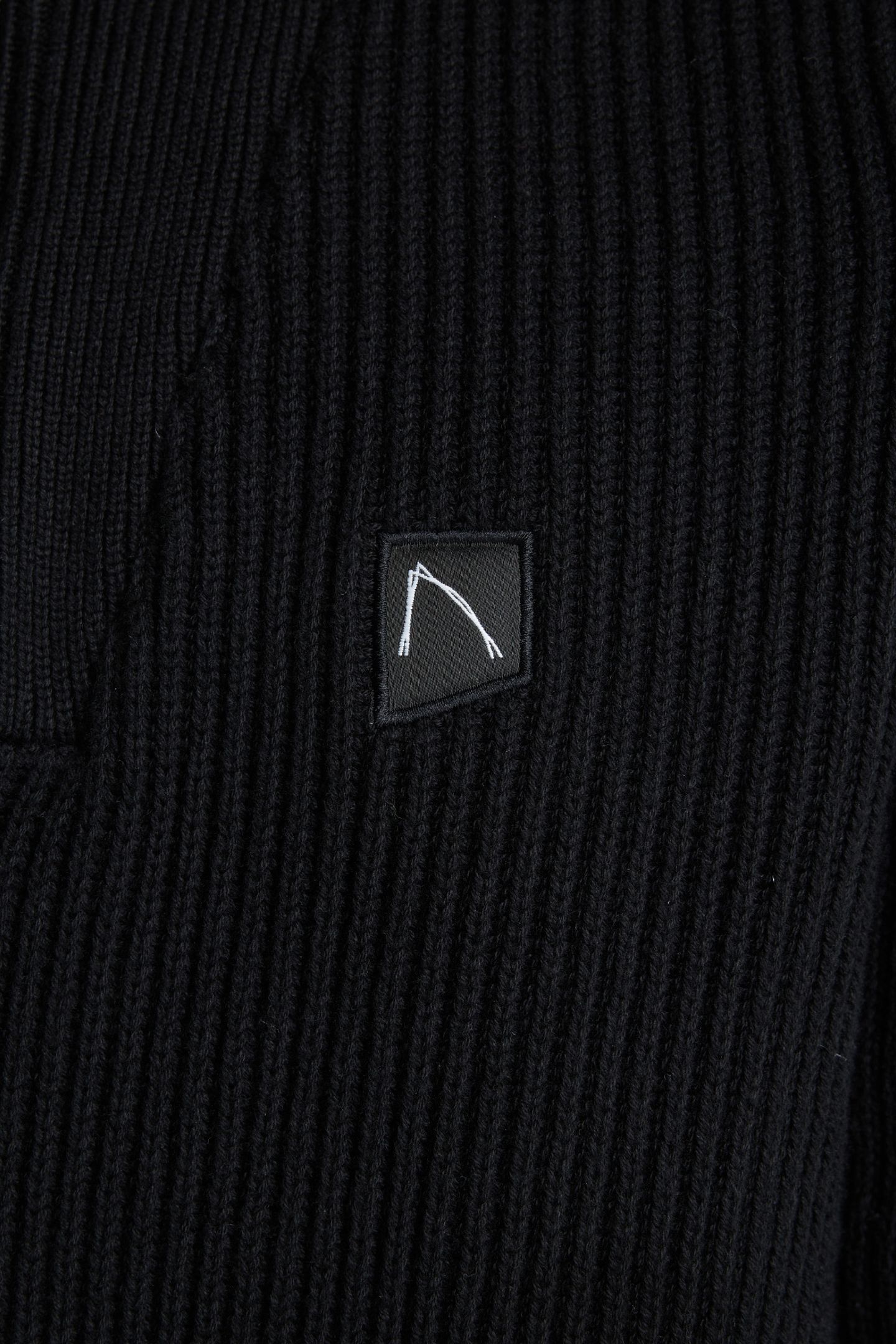 PULLOVER OLIVER HALF ZIP BLACK 5